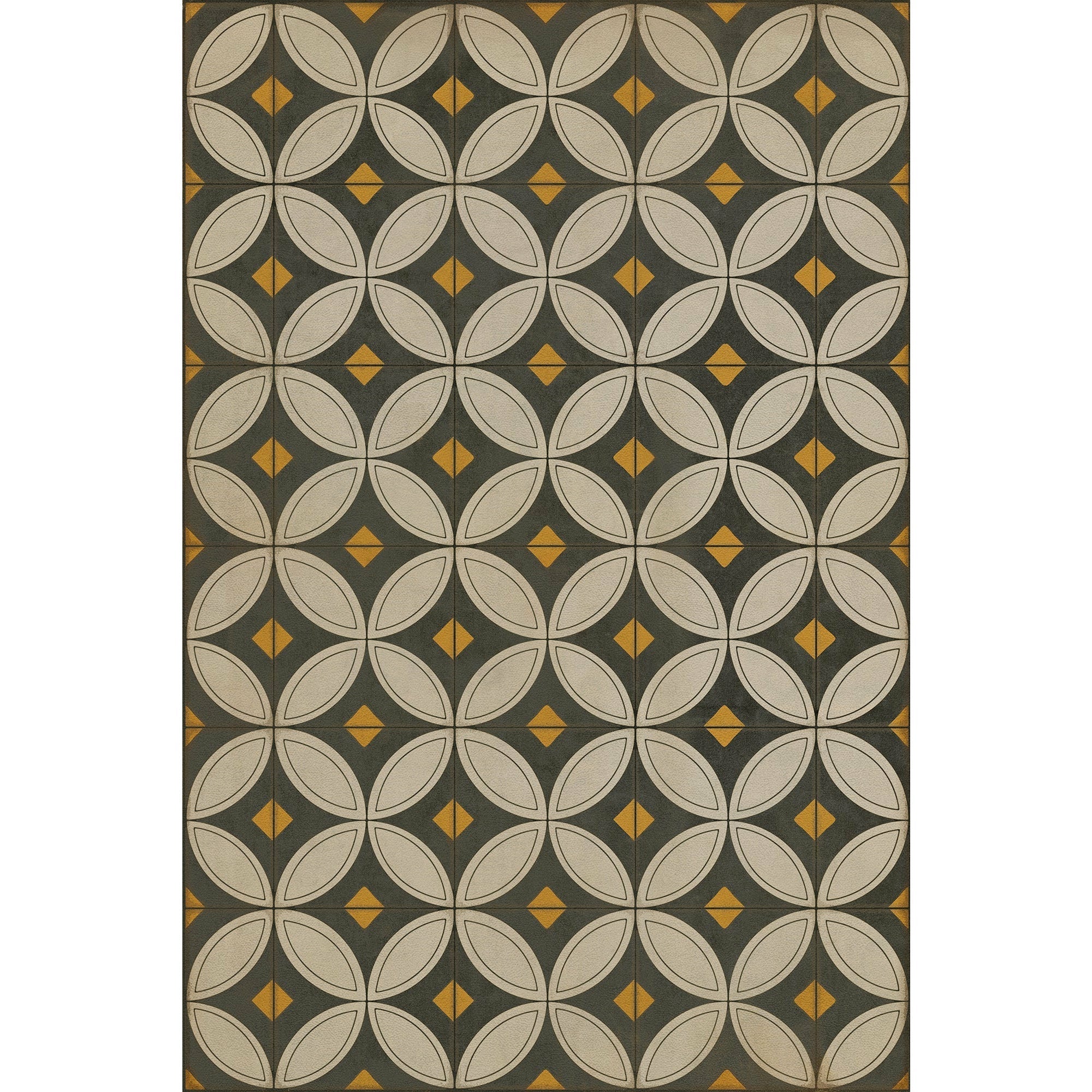 Pattern 70 May The Lights Guide You Home Vinyl Floor Cloth