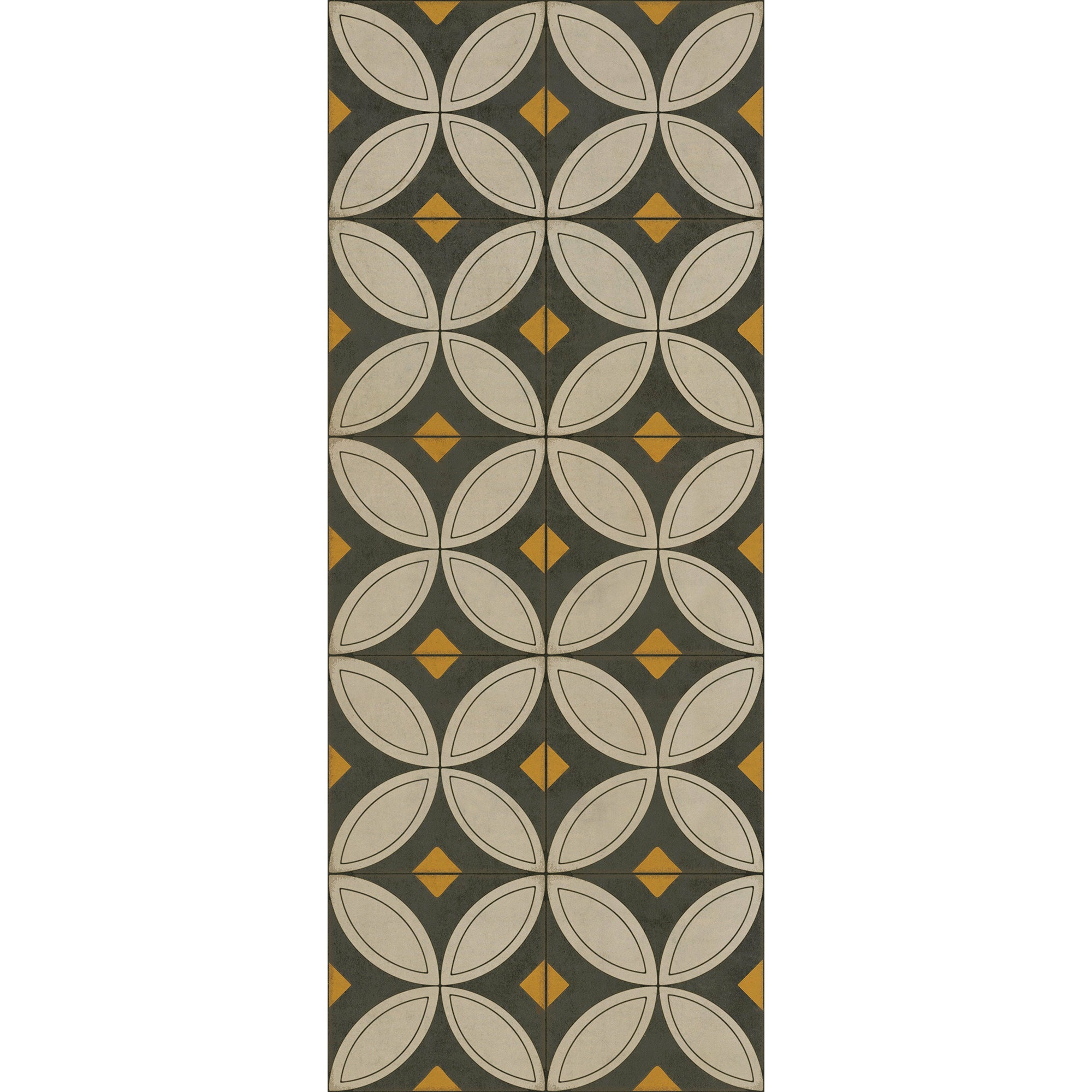 Pattern 70 May The Lights Guide You Home Vinyl Floor Cloth