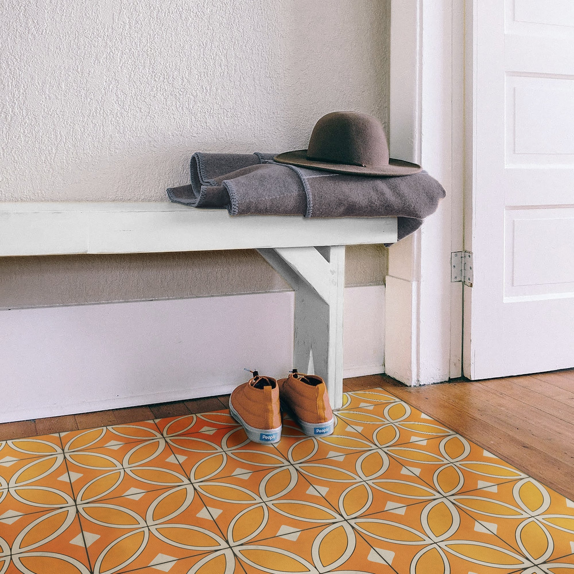 Pattern 70 My Illuminated Soul Vinyl Floor Cloth