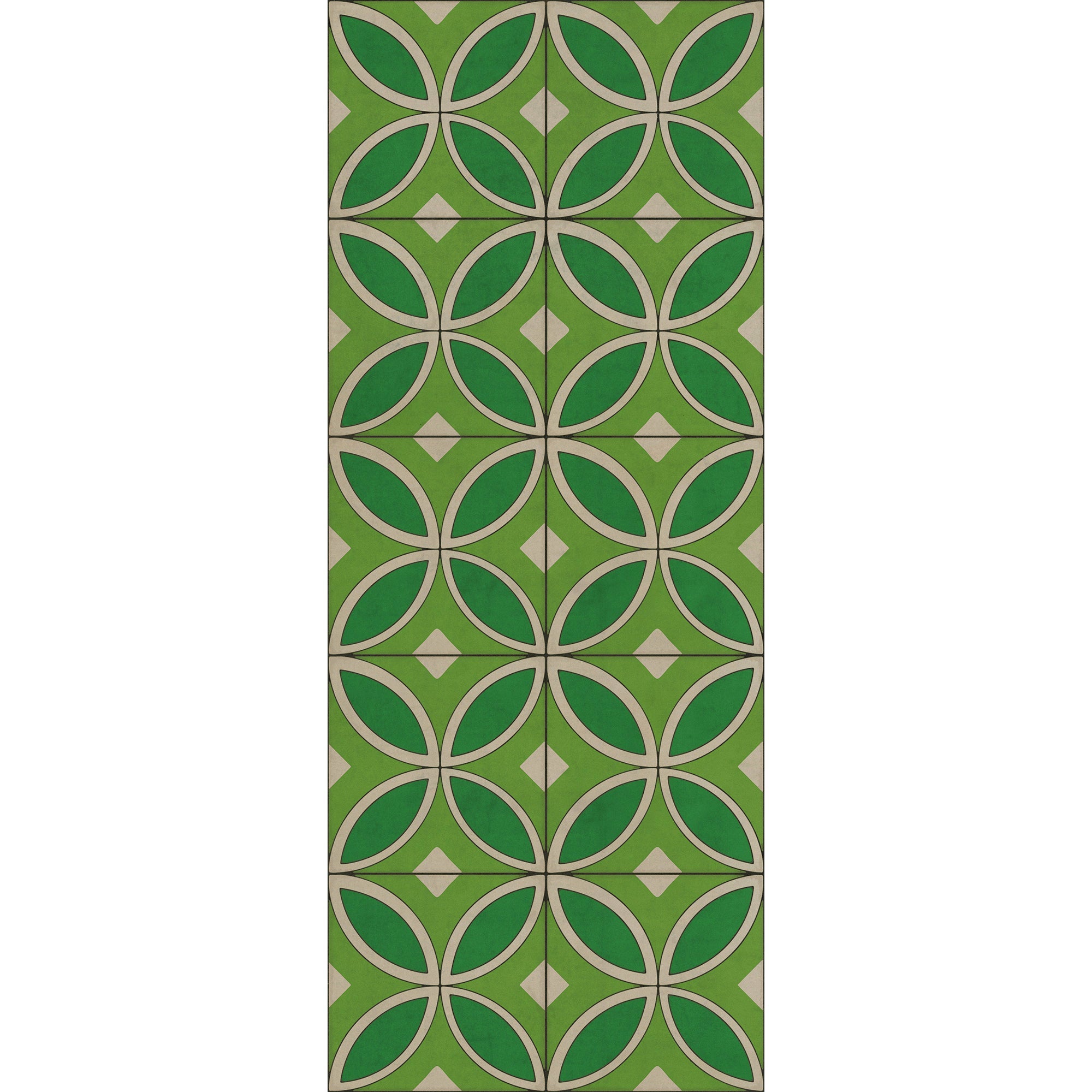 Pattern 70 Radiant Hues And Morning Dew Vinyl Floor Cloth