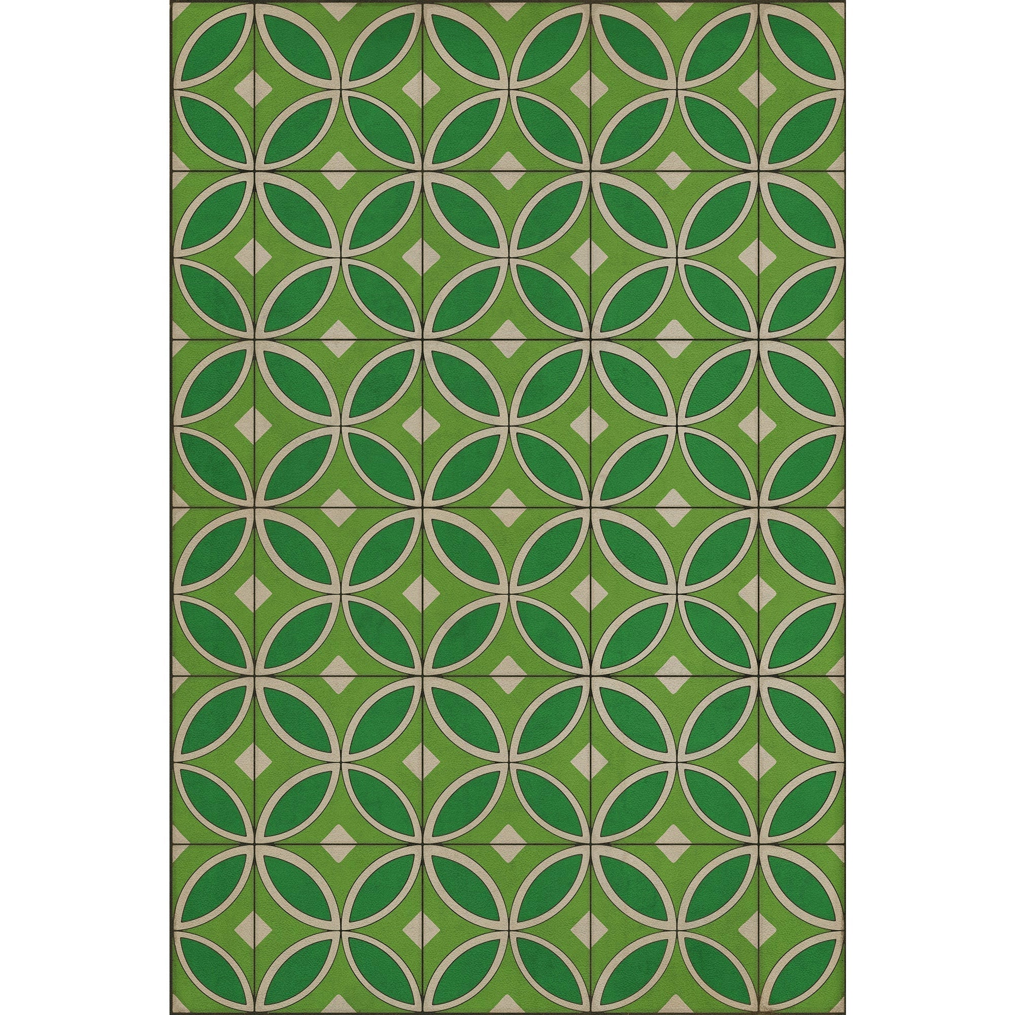 Pattern 70 Radiant Hues And Morning Dew Vinyl Floor Cloth