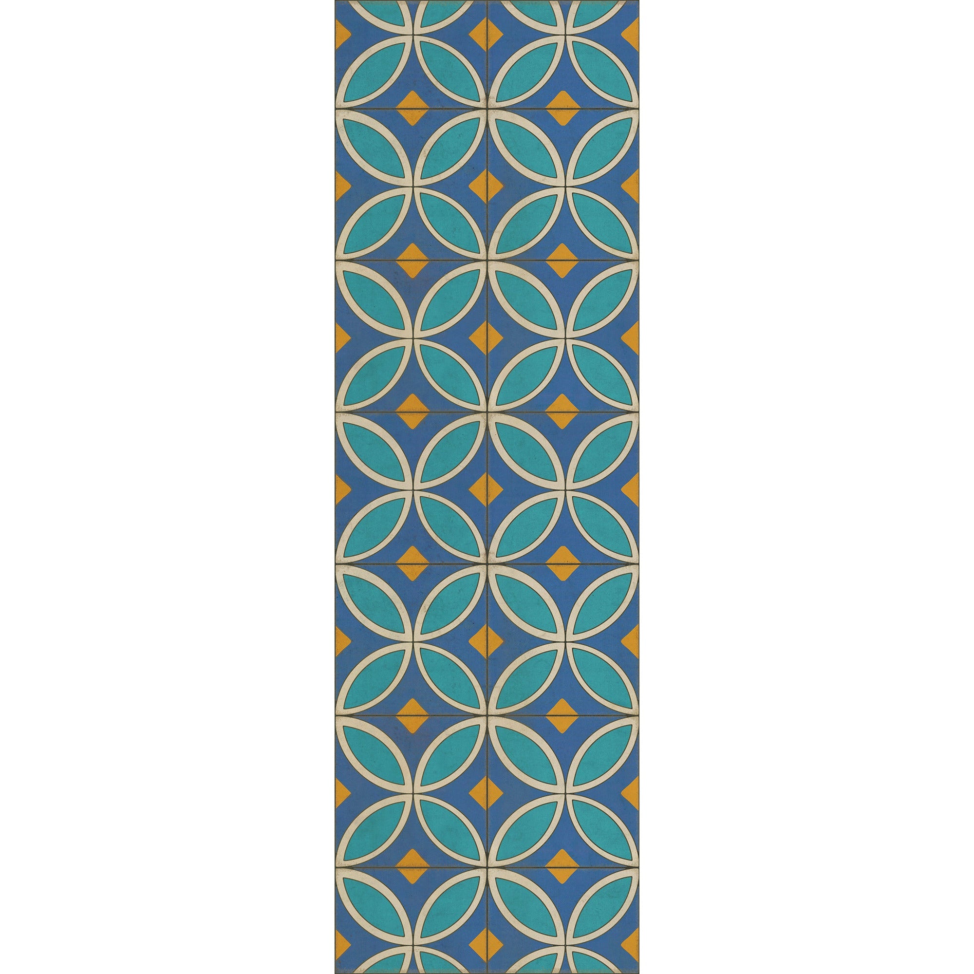 Pattern 70 Sunday Morning Hues Vinyl Floor Cloth