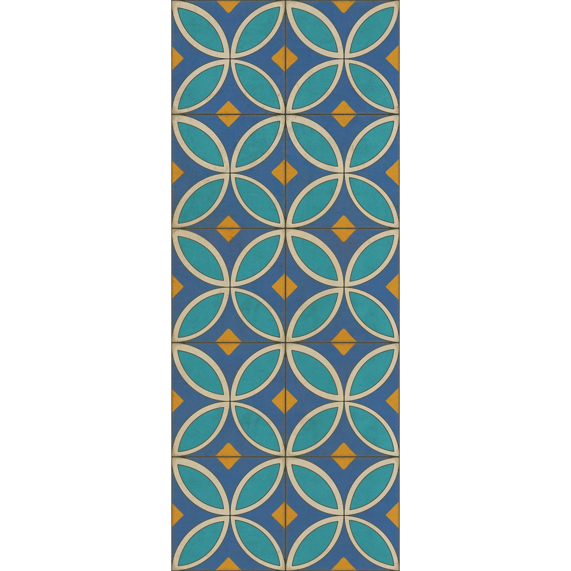 Pattern 70 Sunday Morning Hues Vinyl Floor Cloth