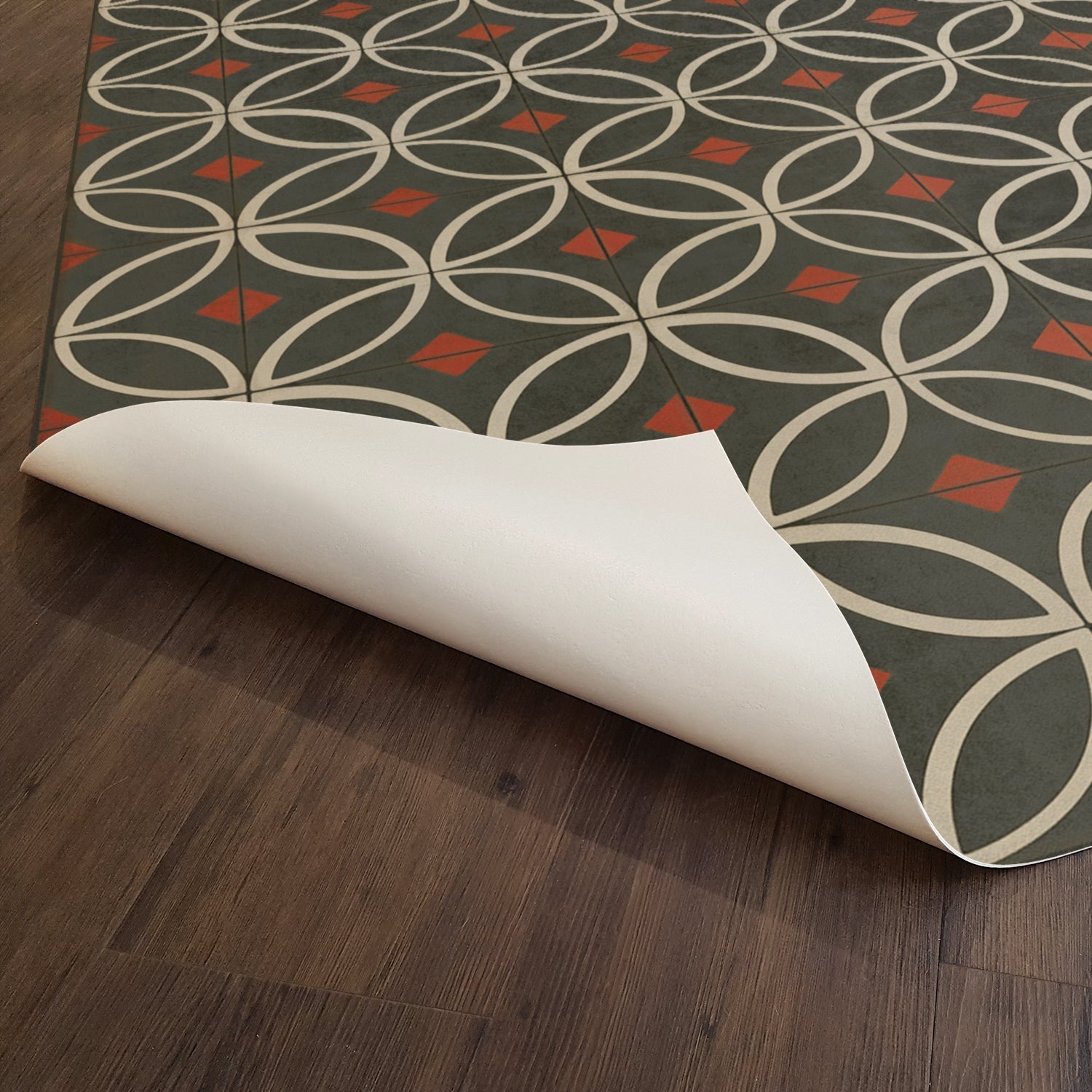 Pattern 70 When The Reaper Comes Vinyl Floor Cloth