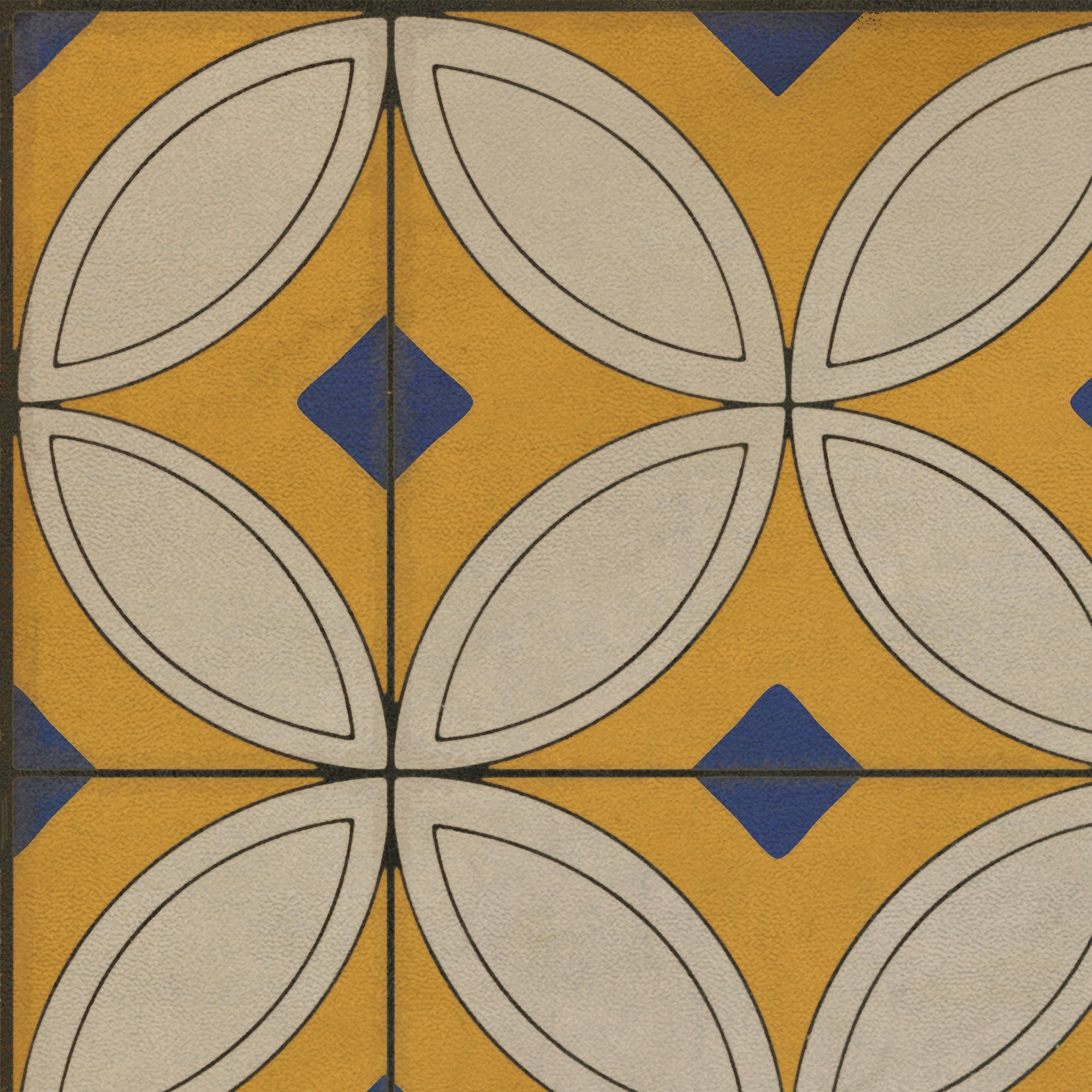 Pattern 70 While The Light Shines On Vinyl Floor Cloth