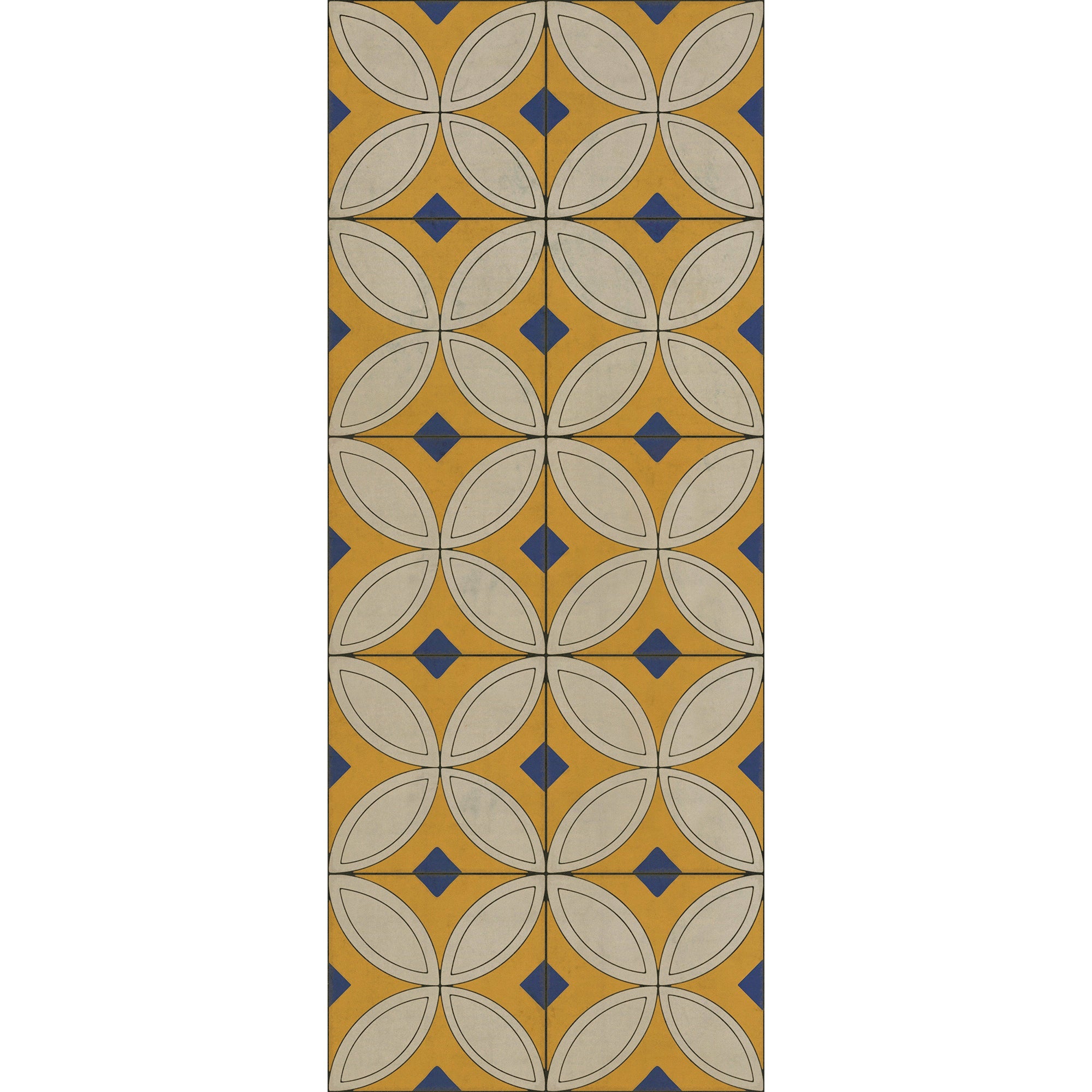 Pattern 70 While The Light Shines On Vinyl Floor Cloth