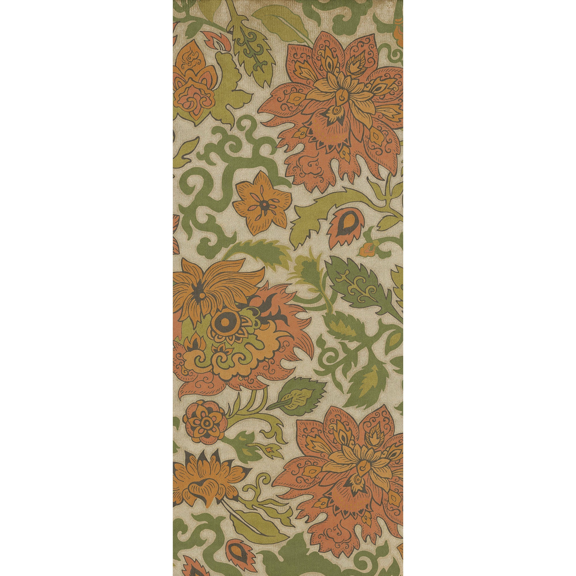 Pattern 71 Land Of The Rising Sun Vinyl Floor Cloth