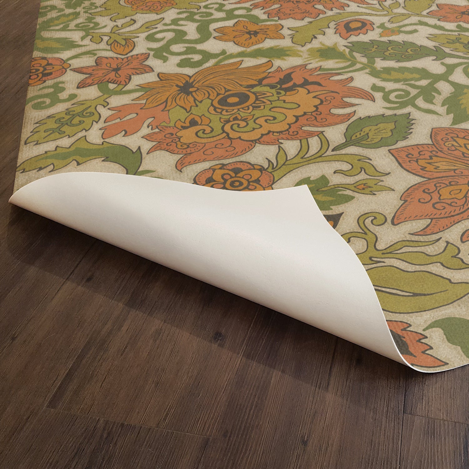 Pattern 71 Land Of The Rising Sun Vinyl Floor Cloth