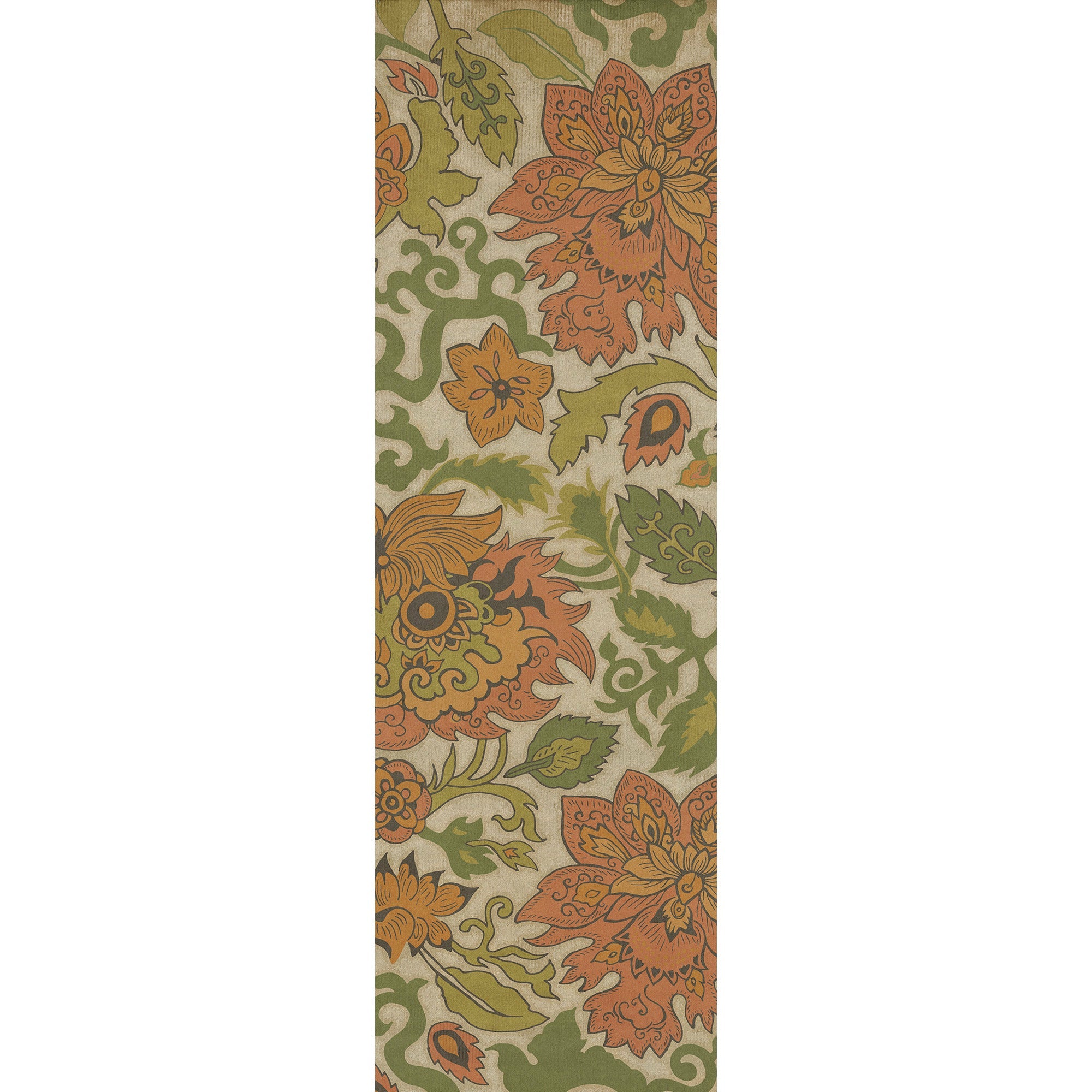 Pattern 71 Land Of The Rising Sun Vinyl Floor Cloth