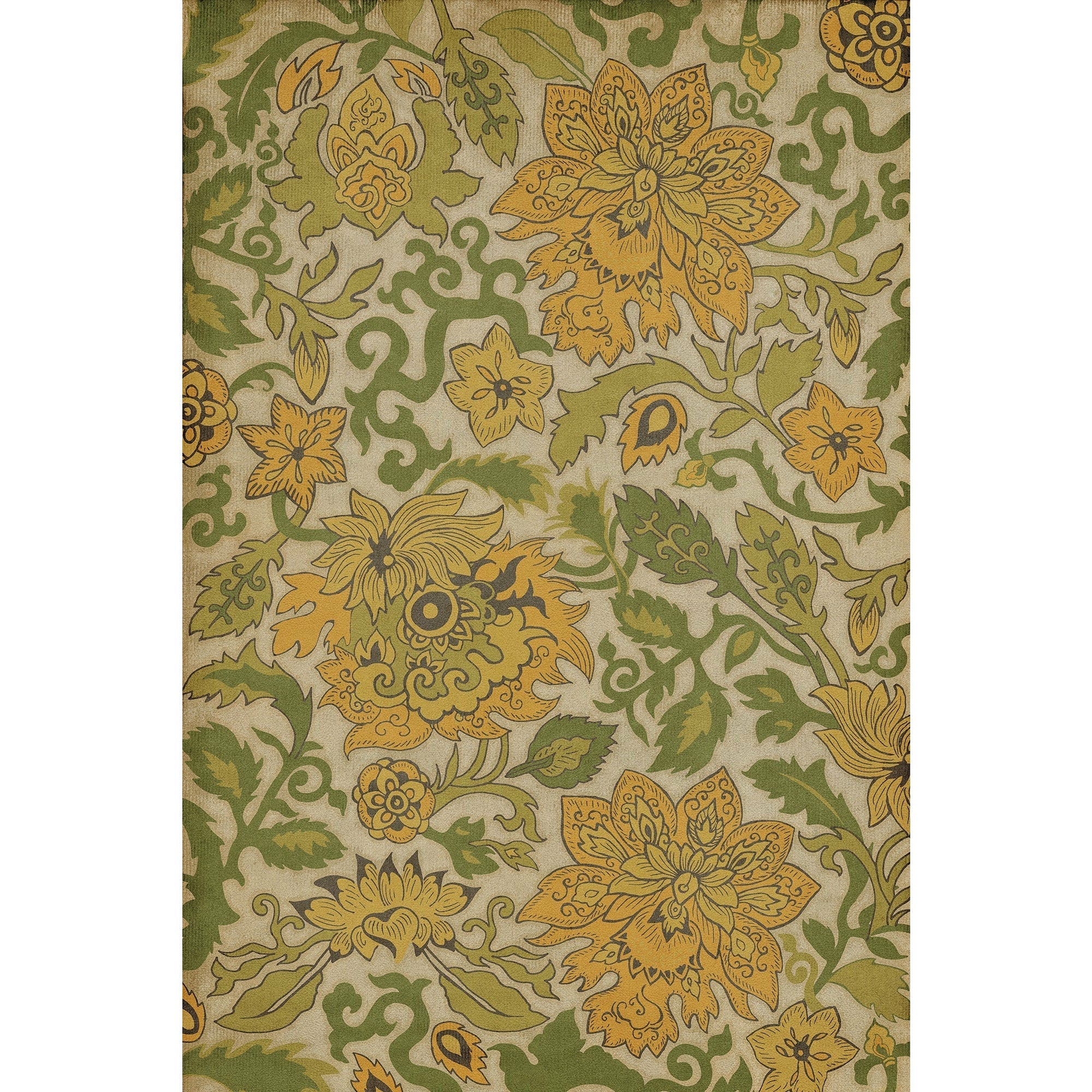 Pattern 71 Mt Fuji Vinyl Floor Cloth