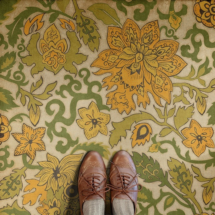 Pattern 71 Mt Fuji Vinyl Floor Cloth