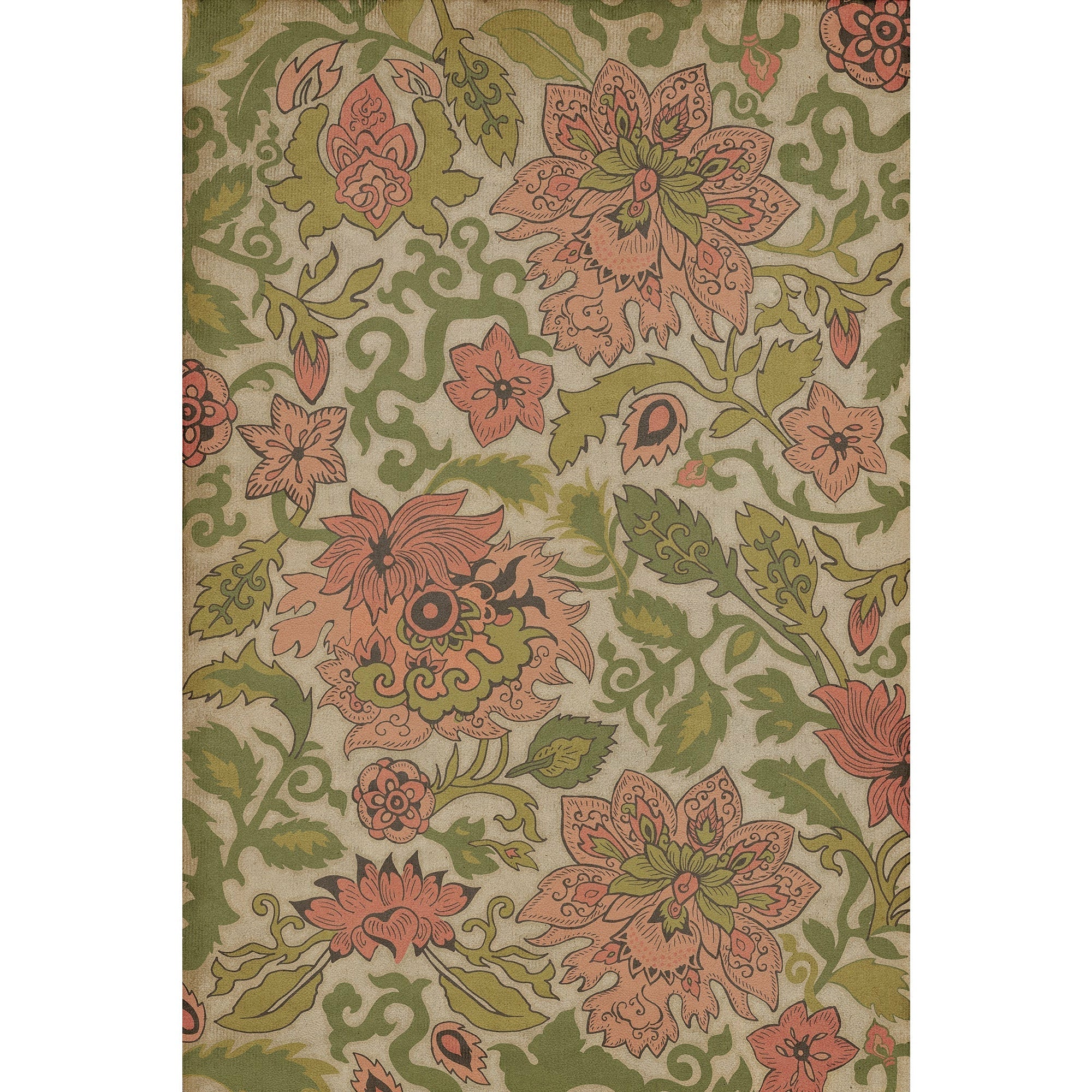 Pattern 71 Noto Peninsula Vinyl Floor Cloth