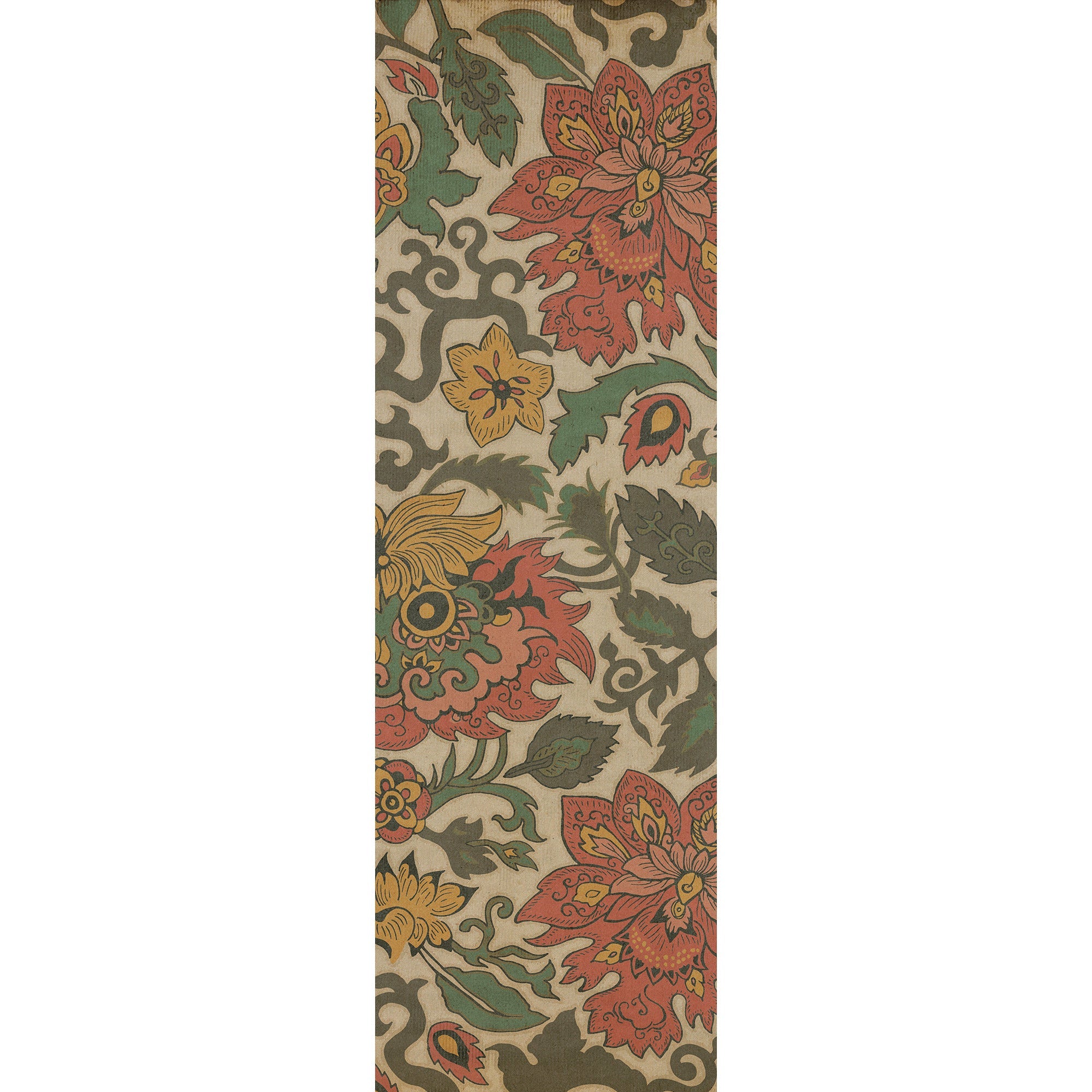 Pattern 71 Pacific Ring Of Fire Vinyl Floor Cloth