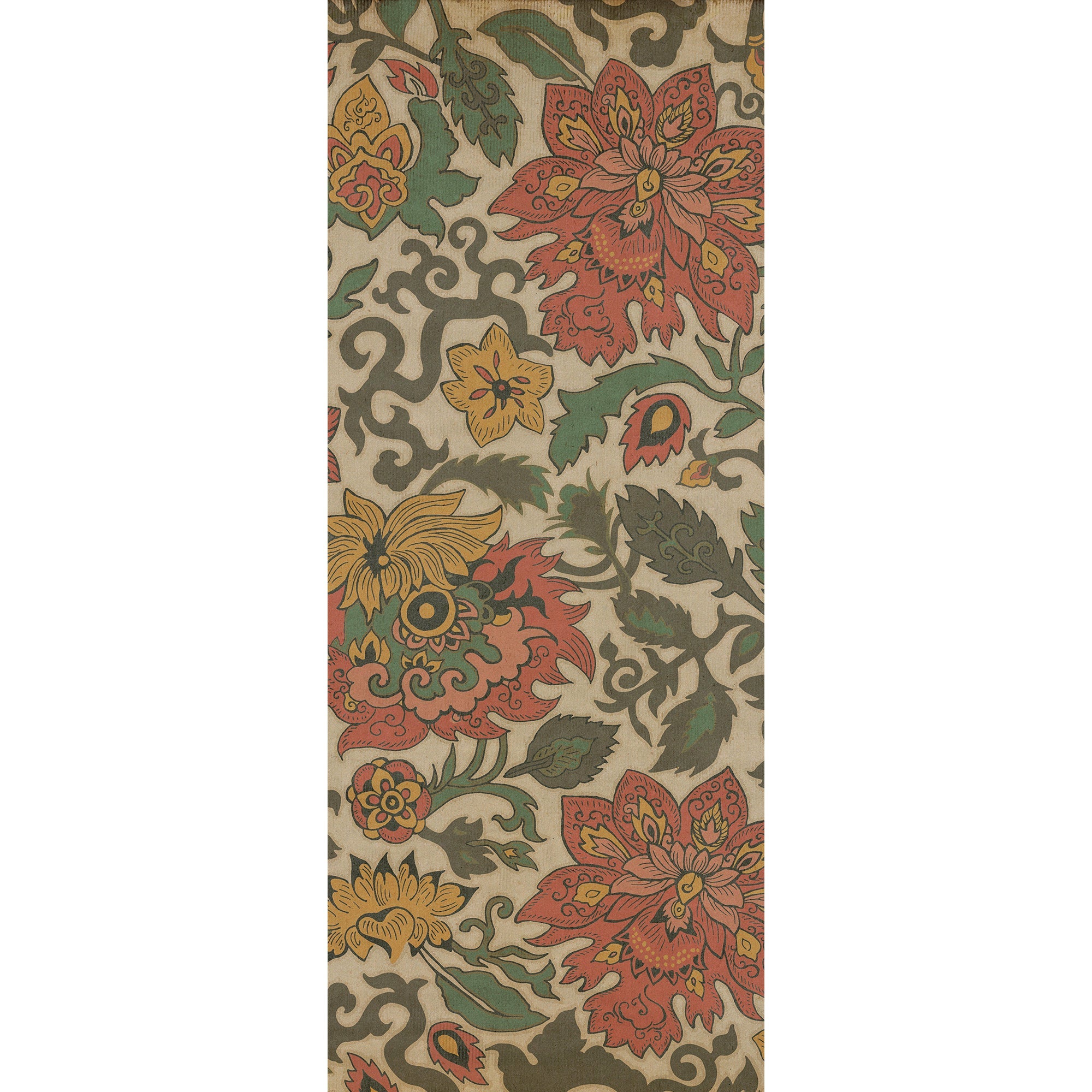 Pattern 71 Pacific Ring Of Fire Vinyl Floor Cloth