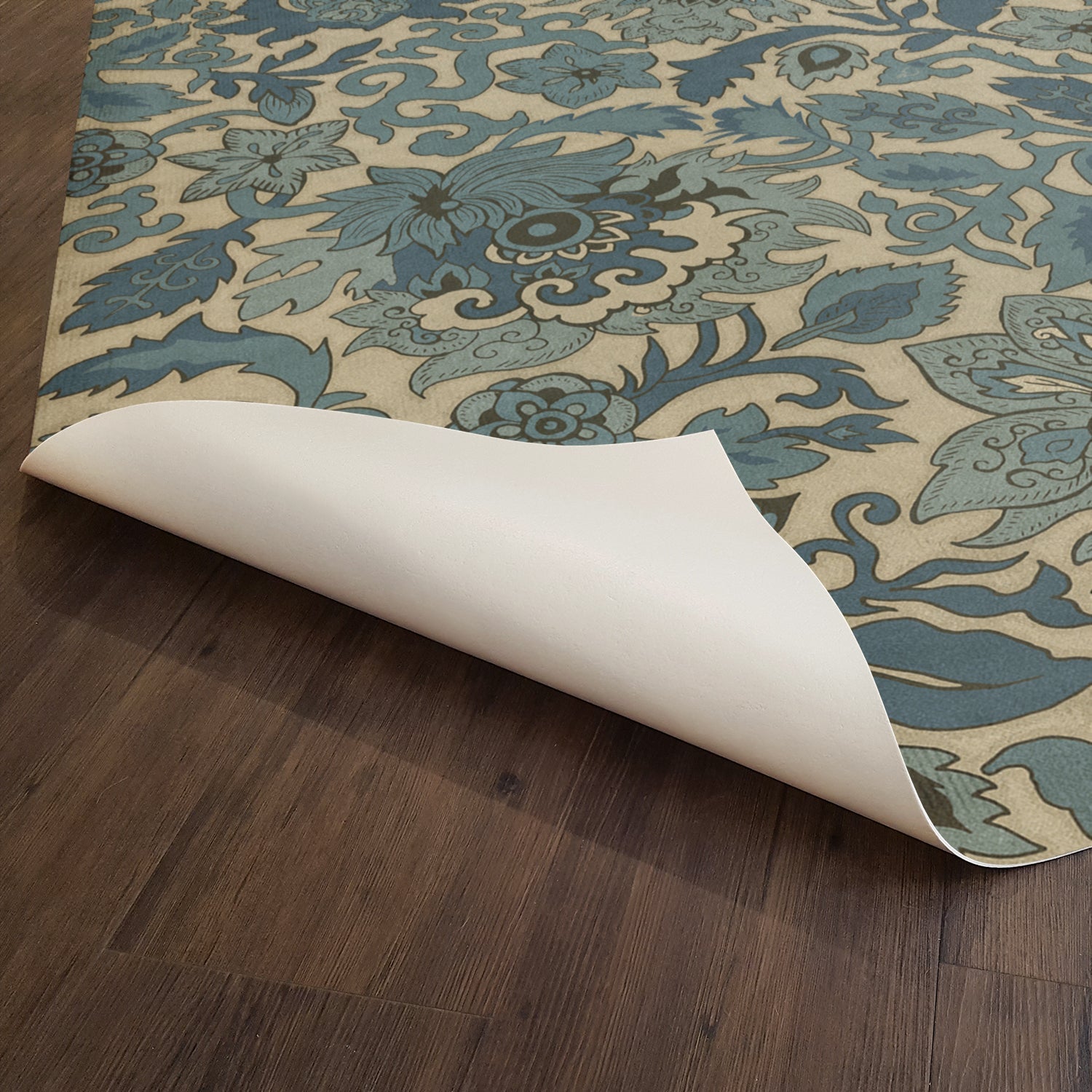 Pattern 71 Sea Of Okhotsk Vinyl Floor Cloth