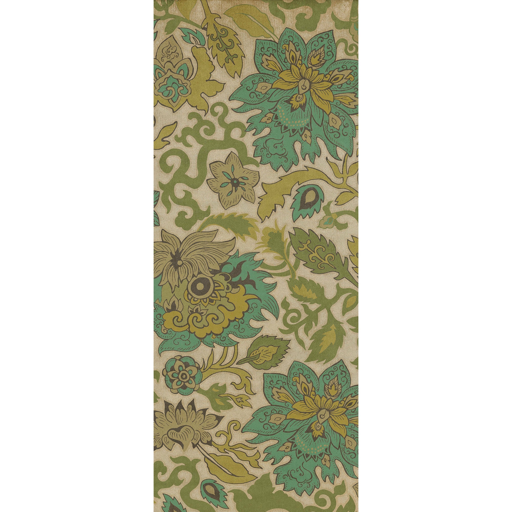 Pattern 71 Tea Ceremony Vinyl Floor Cloth