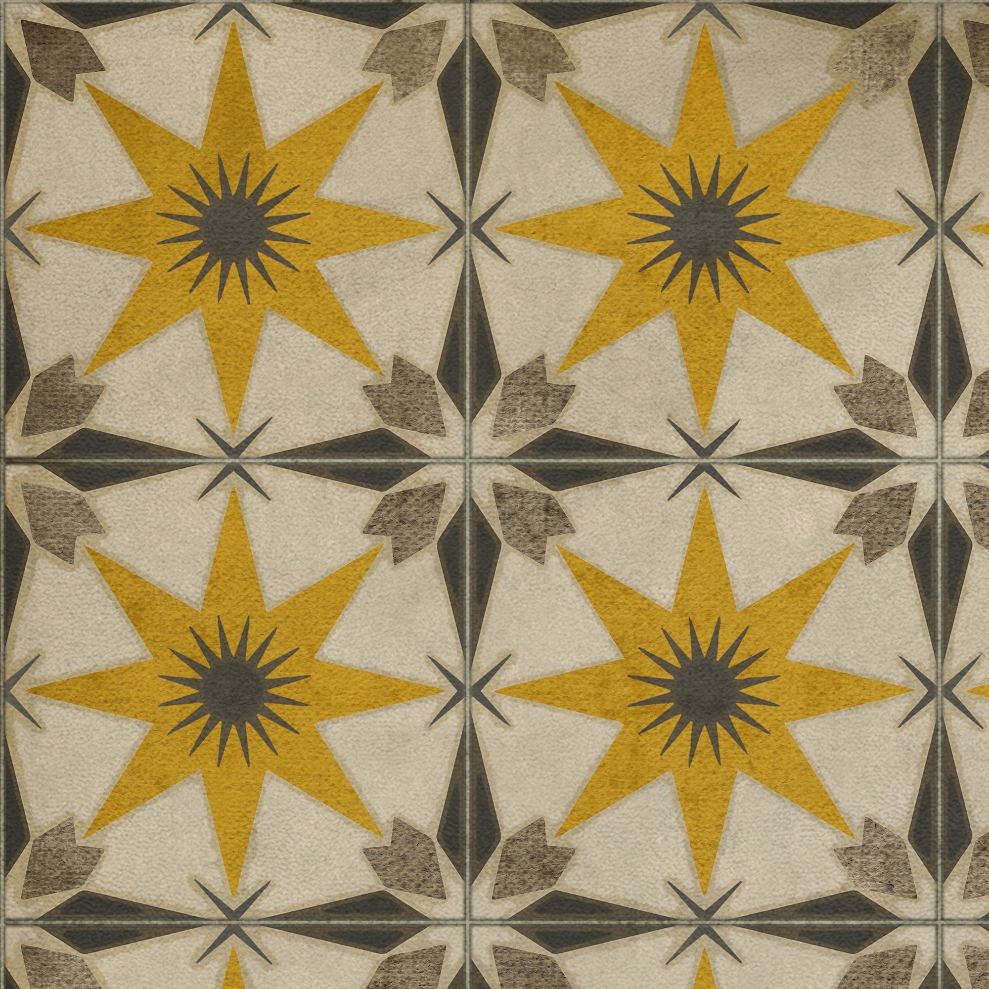 Pattern 72 Raconteur Vinyl Floor Cloth