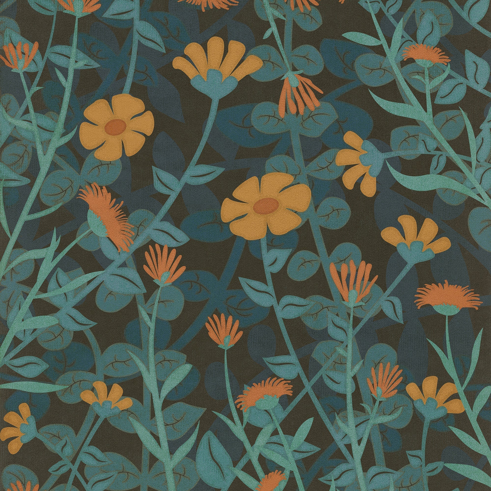 Pattern 73 Doodlgebug Vinyl Floor Cloth