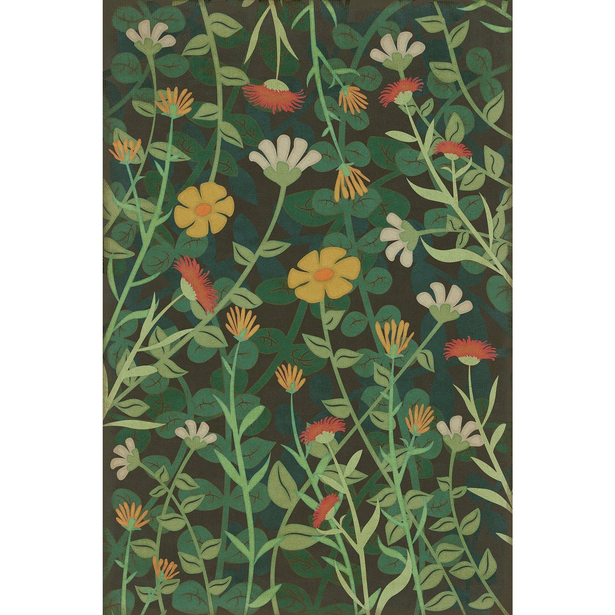 Pattern 73 Land Of The Fae Vinyl Floor Cloth