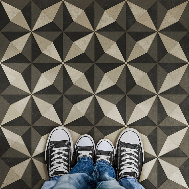 Pattern 74 Morpheus Vinyl Floor Cloth