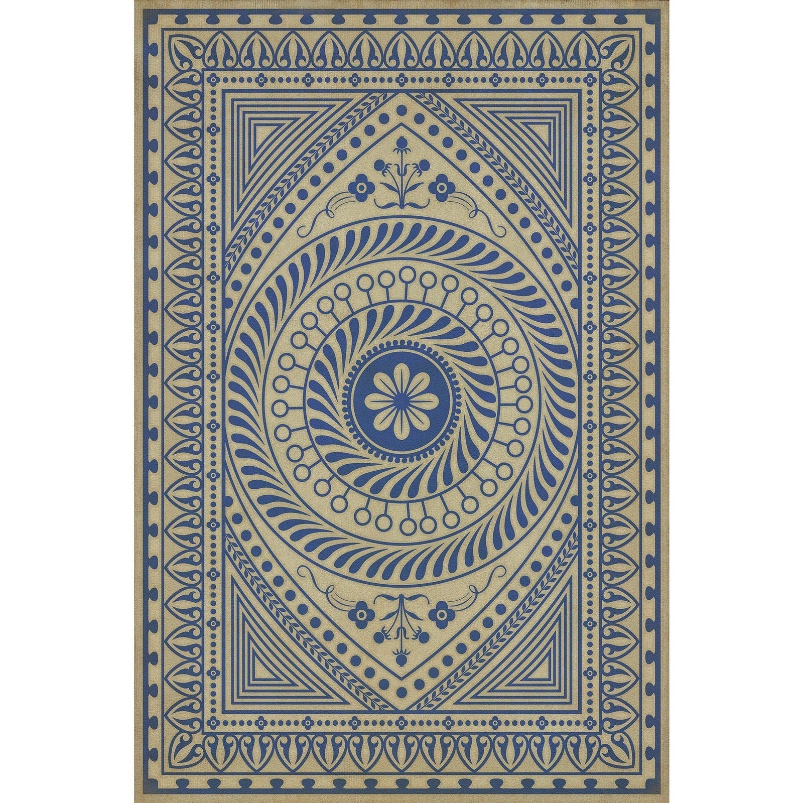 Pattern 75 Live Without Sorrow Vinyl Floor Cloth
