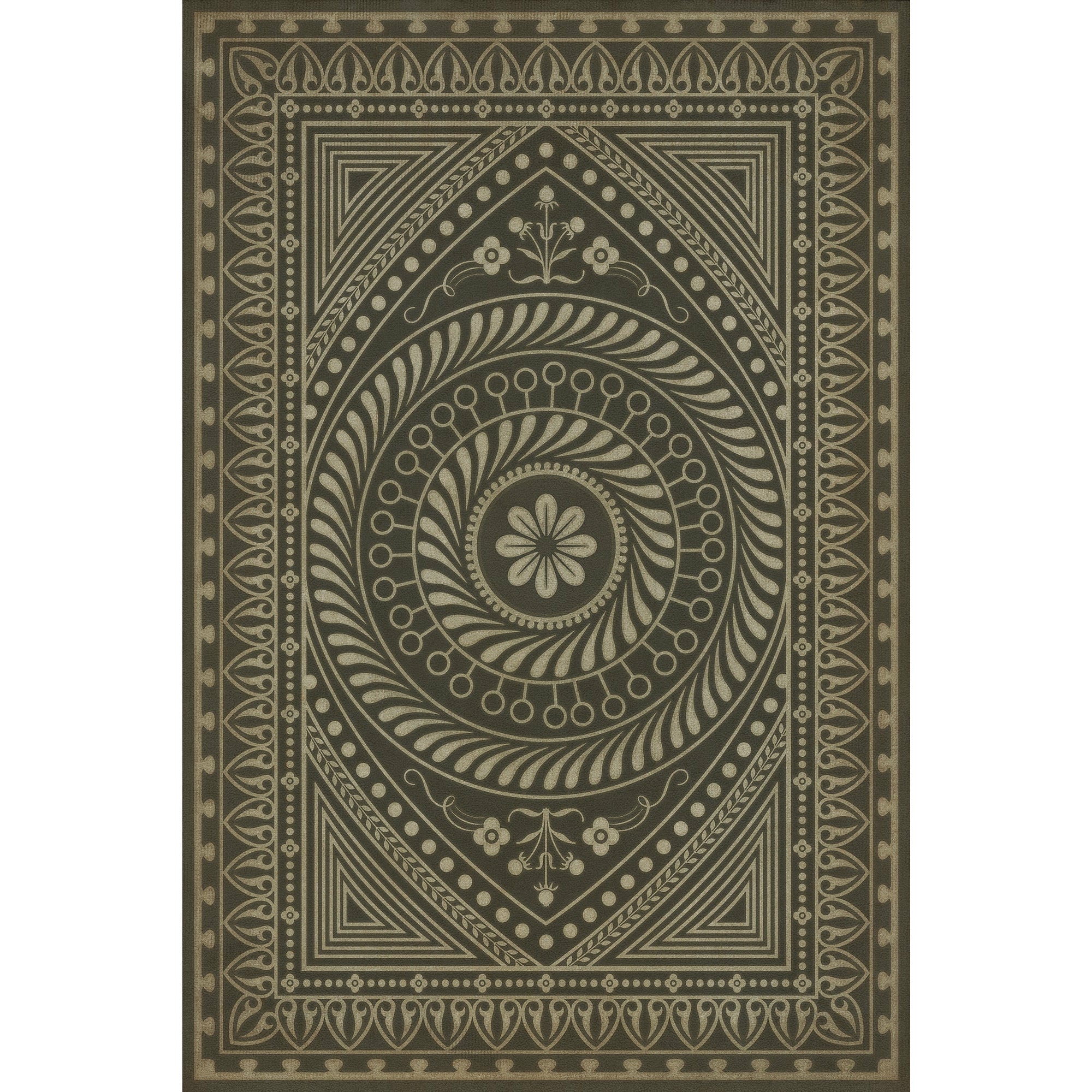 Pattern 75 The All Seeing Eye Vinyl Floor Cloth