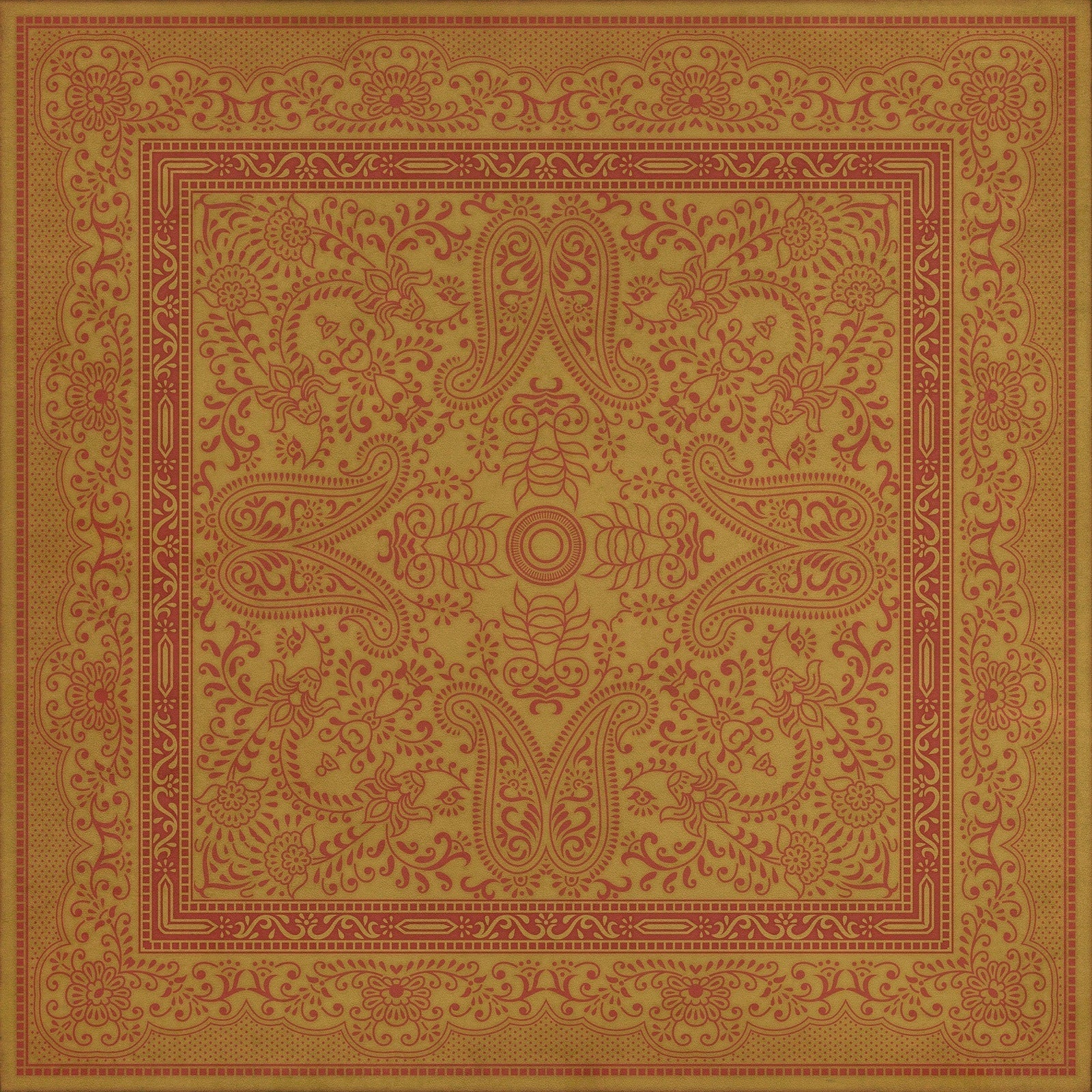 Pattern 76 Unbirthday Vinyl Floor Cloth