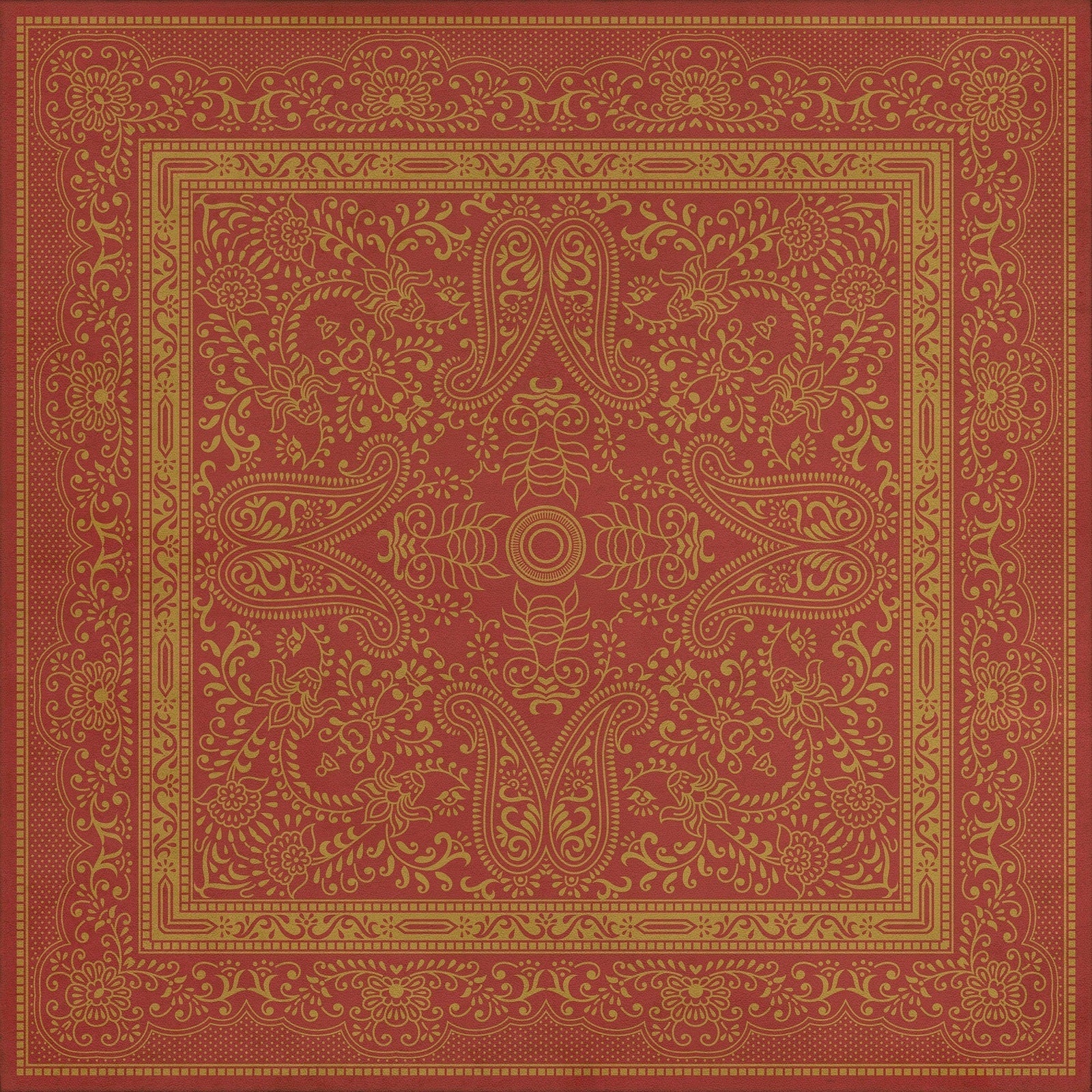 Pattern 76 Uncommon Nonsense Vinyl Floor Cloth