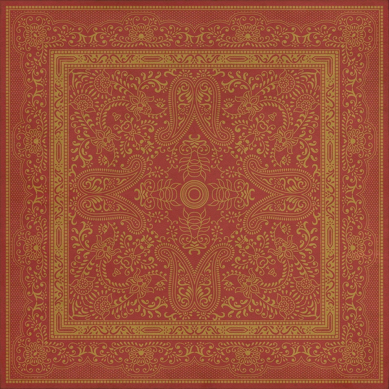 Pattern 76 Uncommon Nonsense Vinyl Floor Cloth