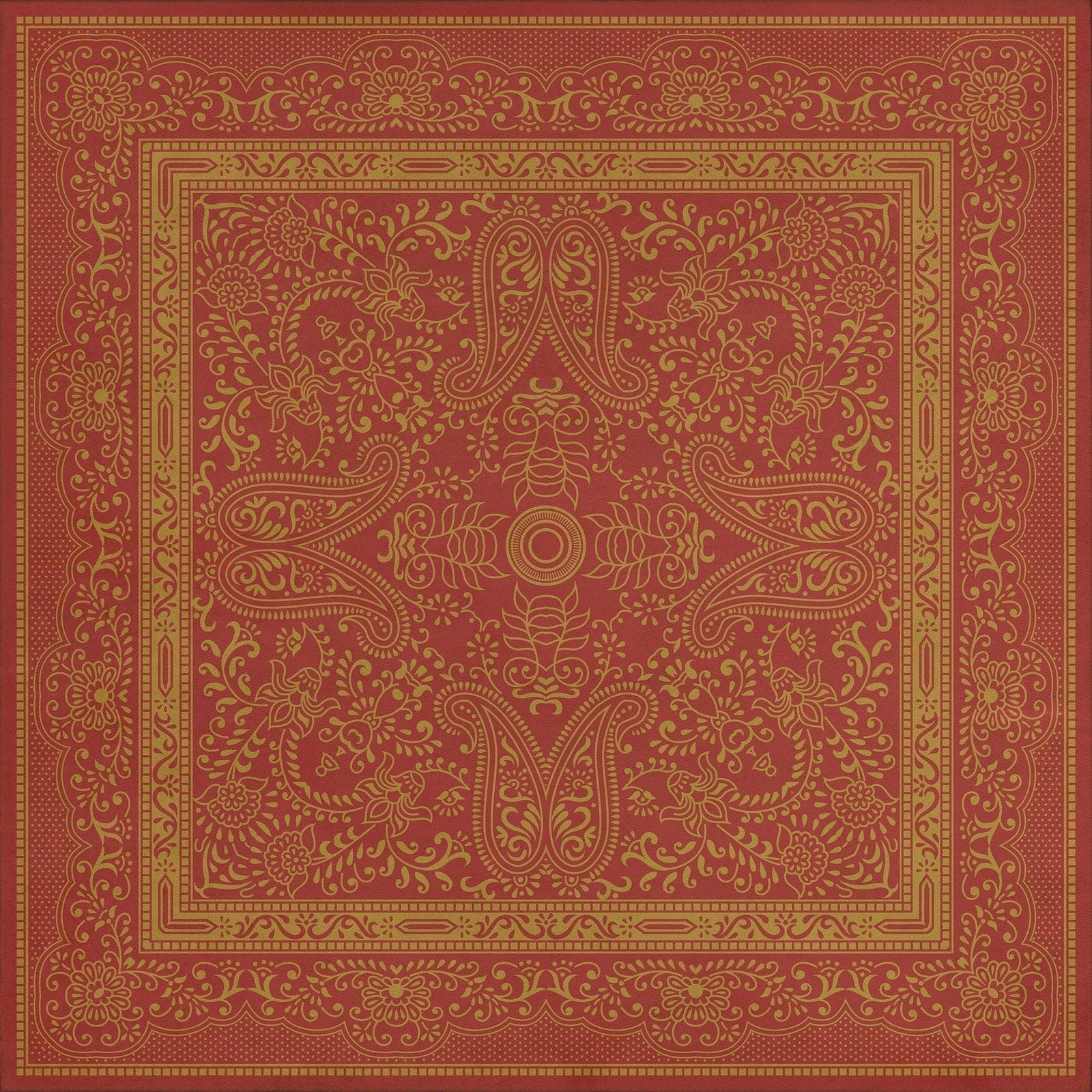 Pattern 76 Uncommon Nonsense Vinyl Floor Cloth