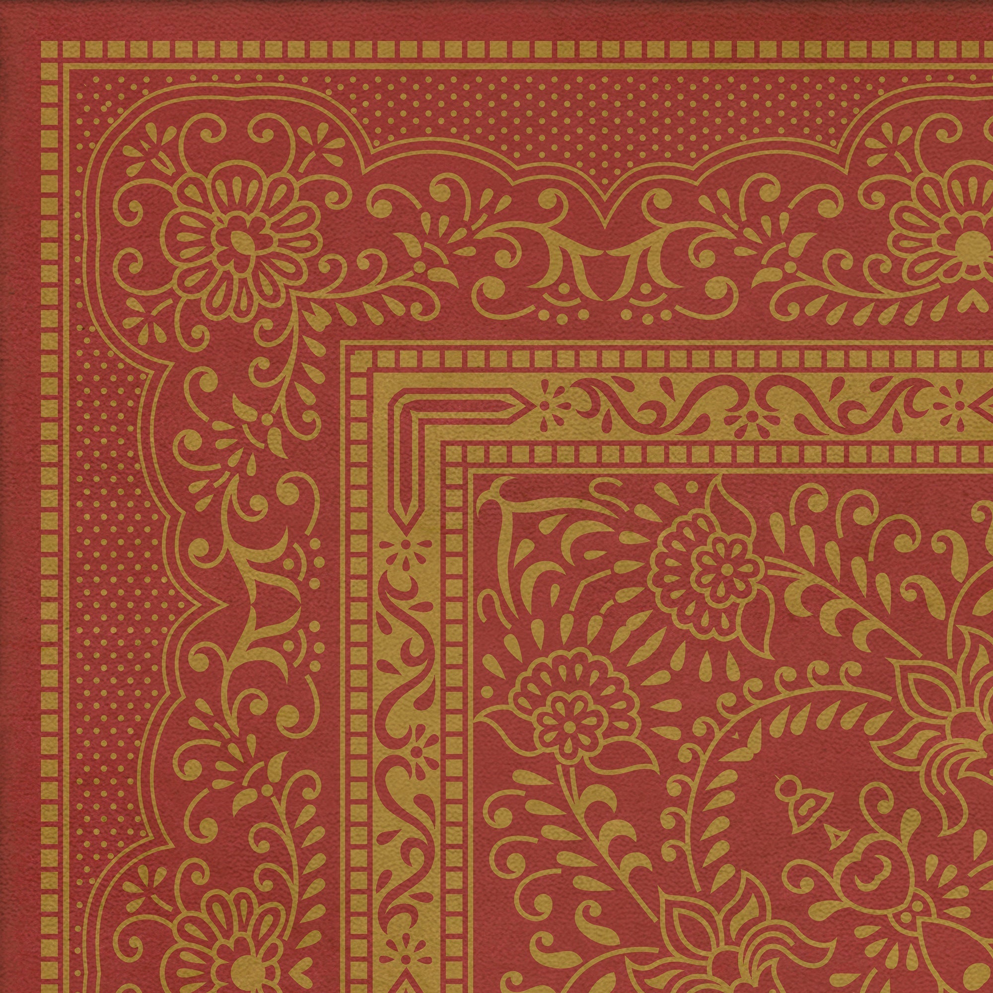 Pattern 76 Uncommon Nonsense Vinyl Floor Cloth