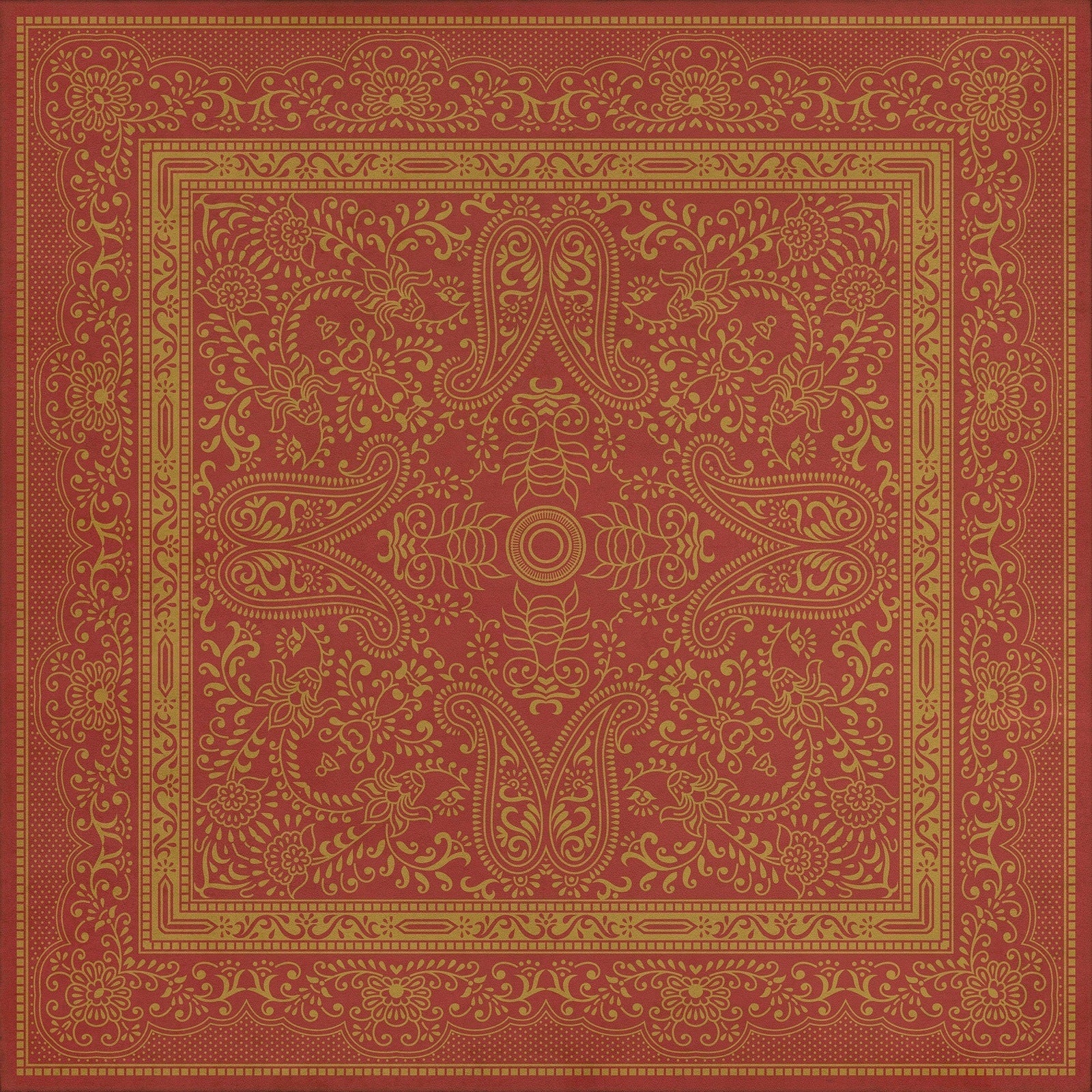 Pattern 76 Uncommon Nonsense Vinyl Floor Cloth