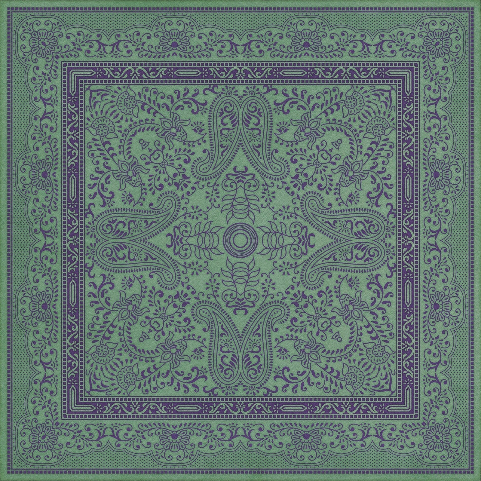 Pattern 76 Underland Vinyl Floor Cloth