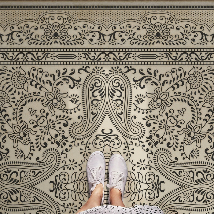 Pattern 76 Very Good Advice Vinyl Floor Cloth