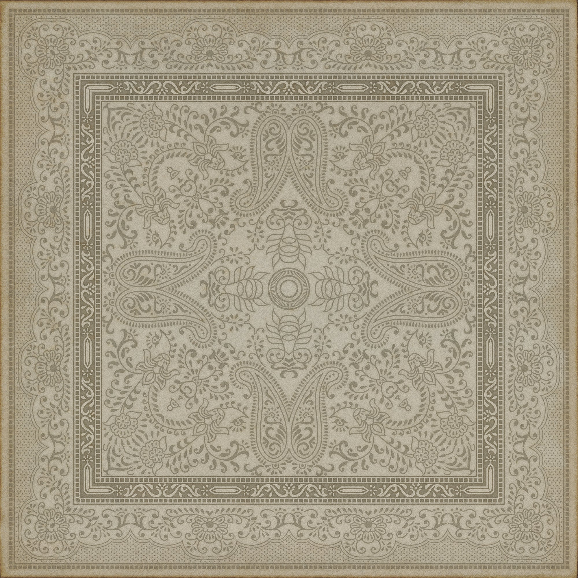 Pattern 76 Wishful Thinking Vinyl Floor Cloth