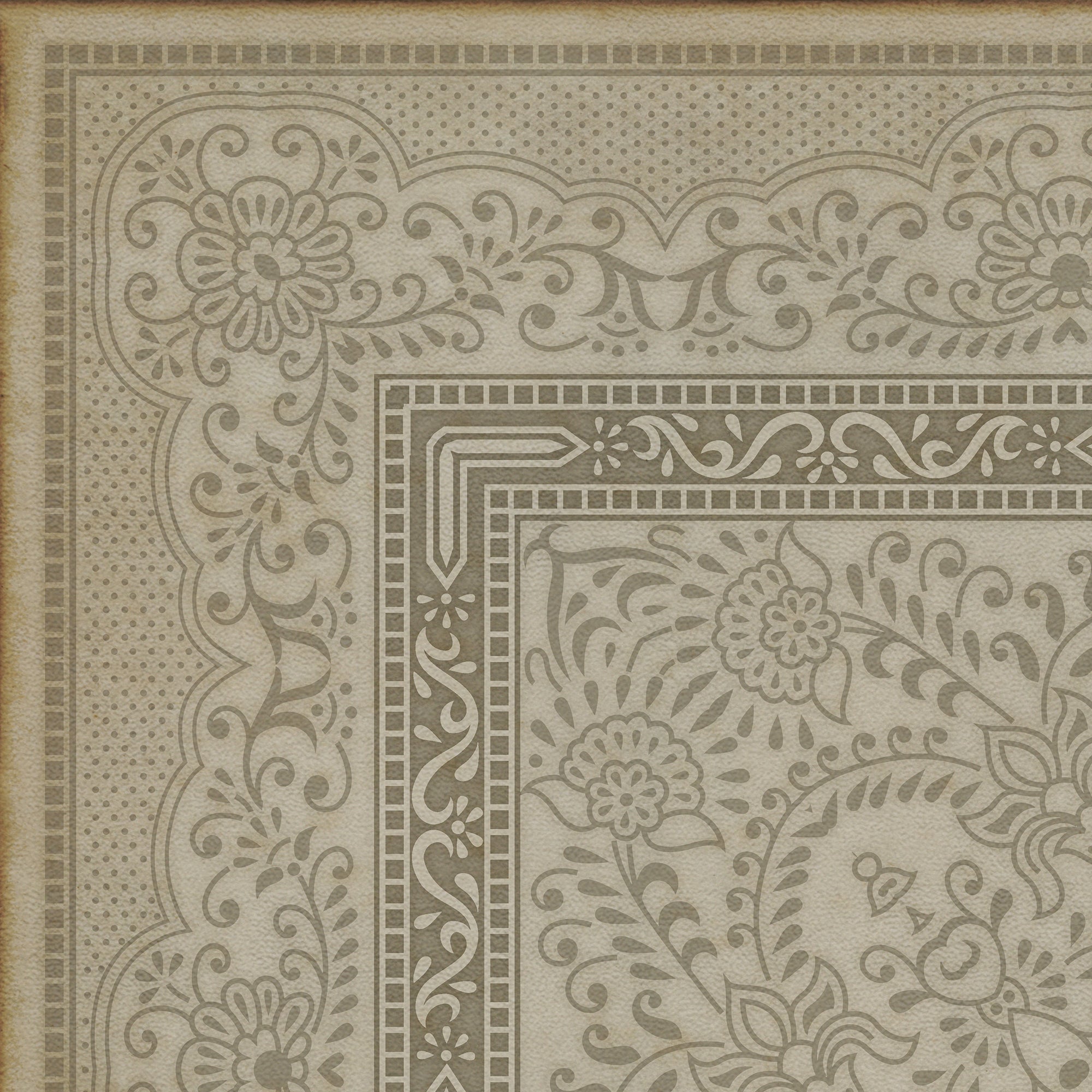 Pattern 76 Wishful Thinking Vinyl Floor Cloth