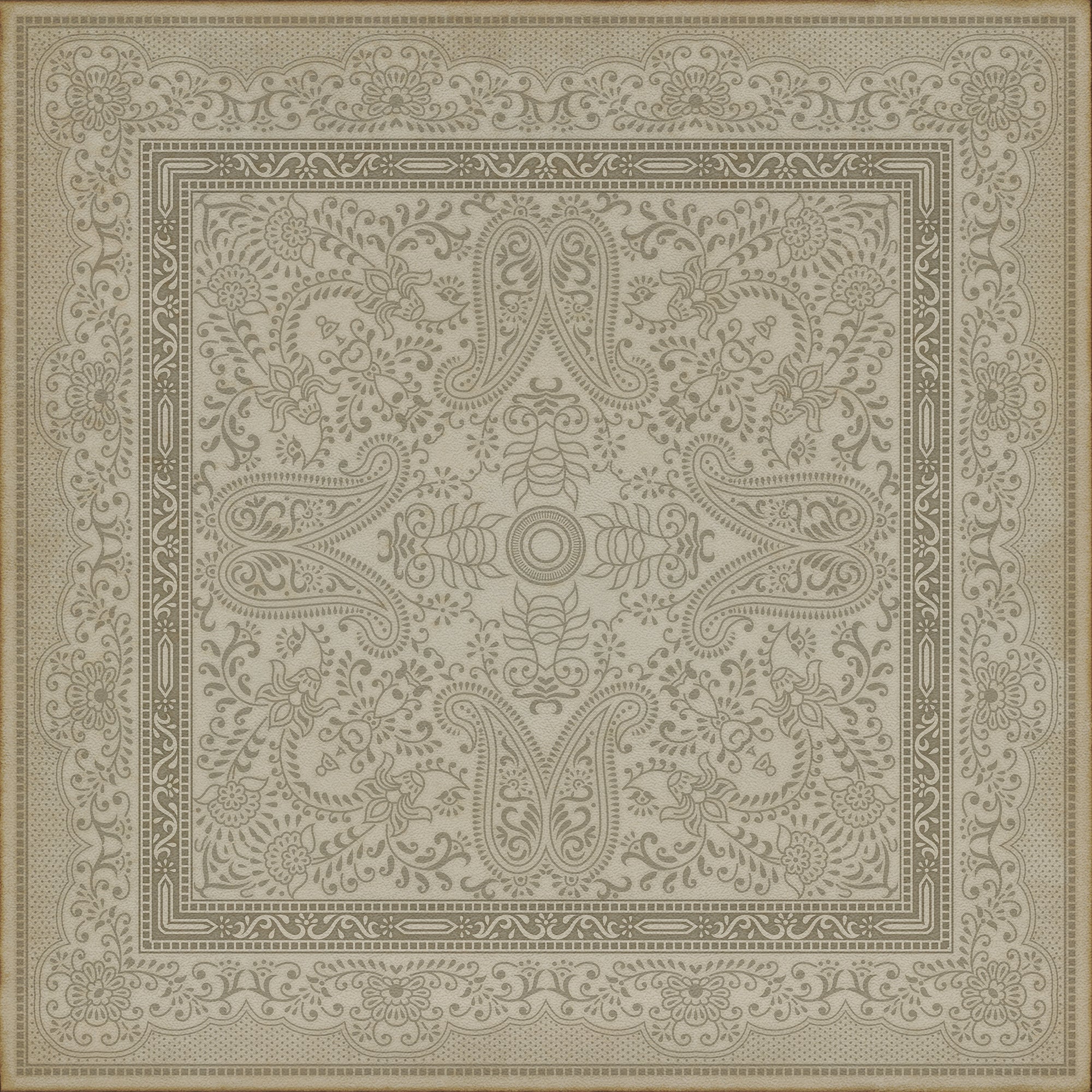 Pattern 76 Wishful Thinking Vinyl Floor Cloth