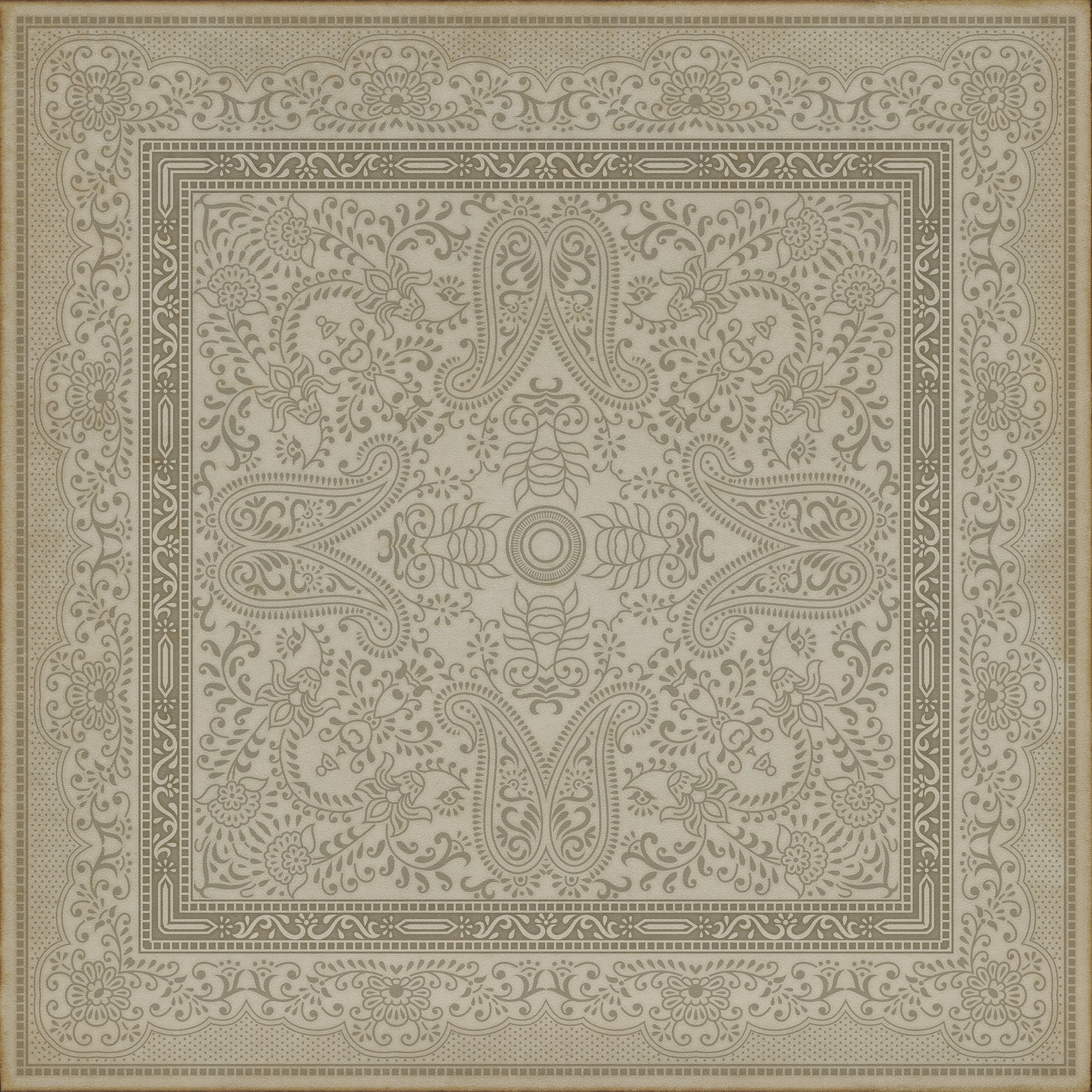Pattern 76 Wishful Thinking Vinyl Floor Cloth