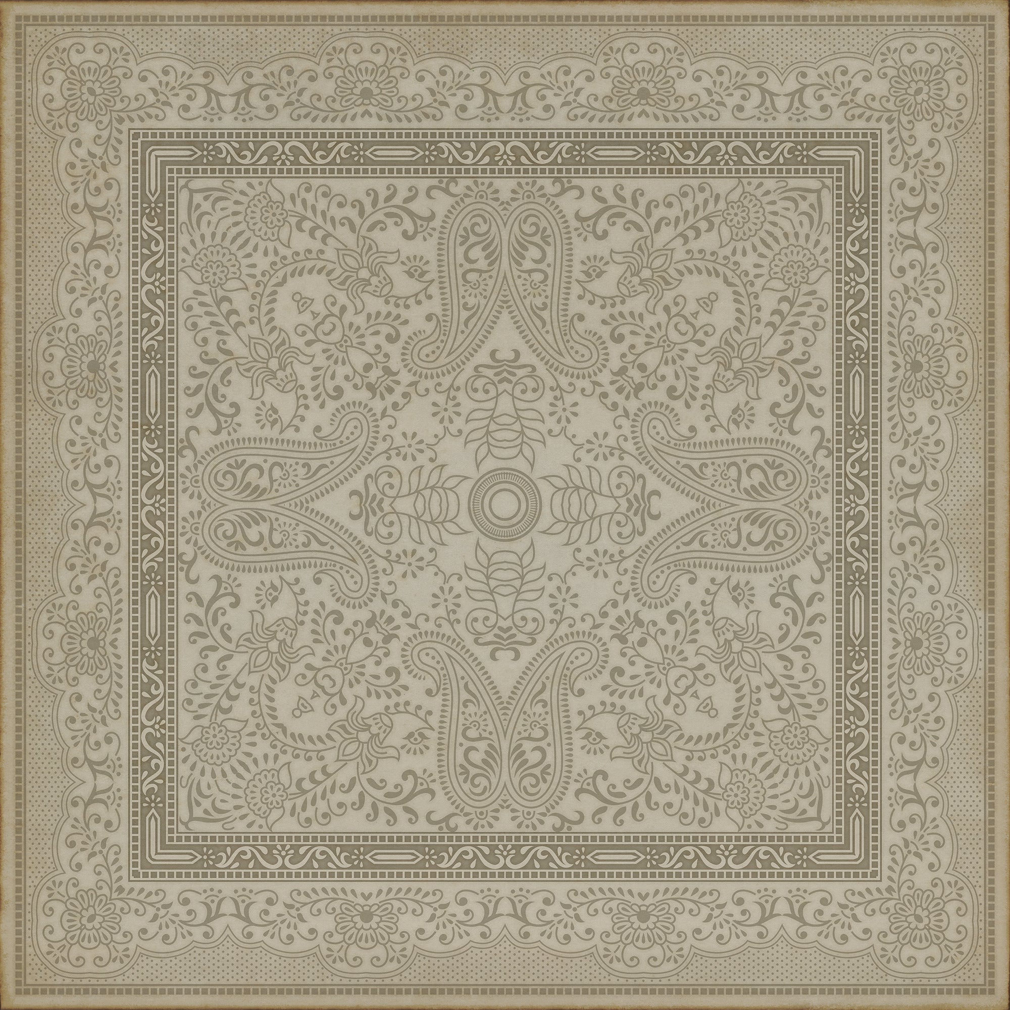 Pattern 76 Wishful Thinking Vinyl Floor Cloth