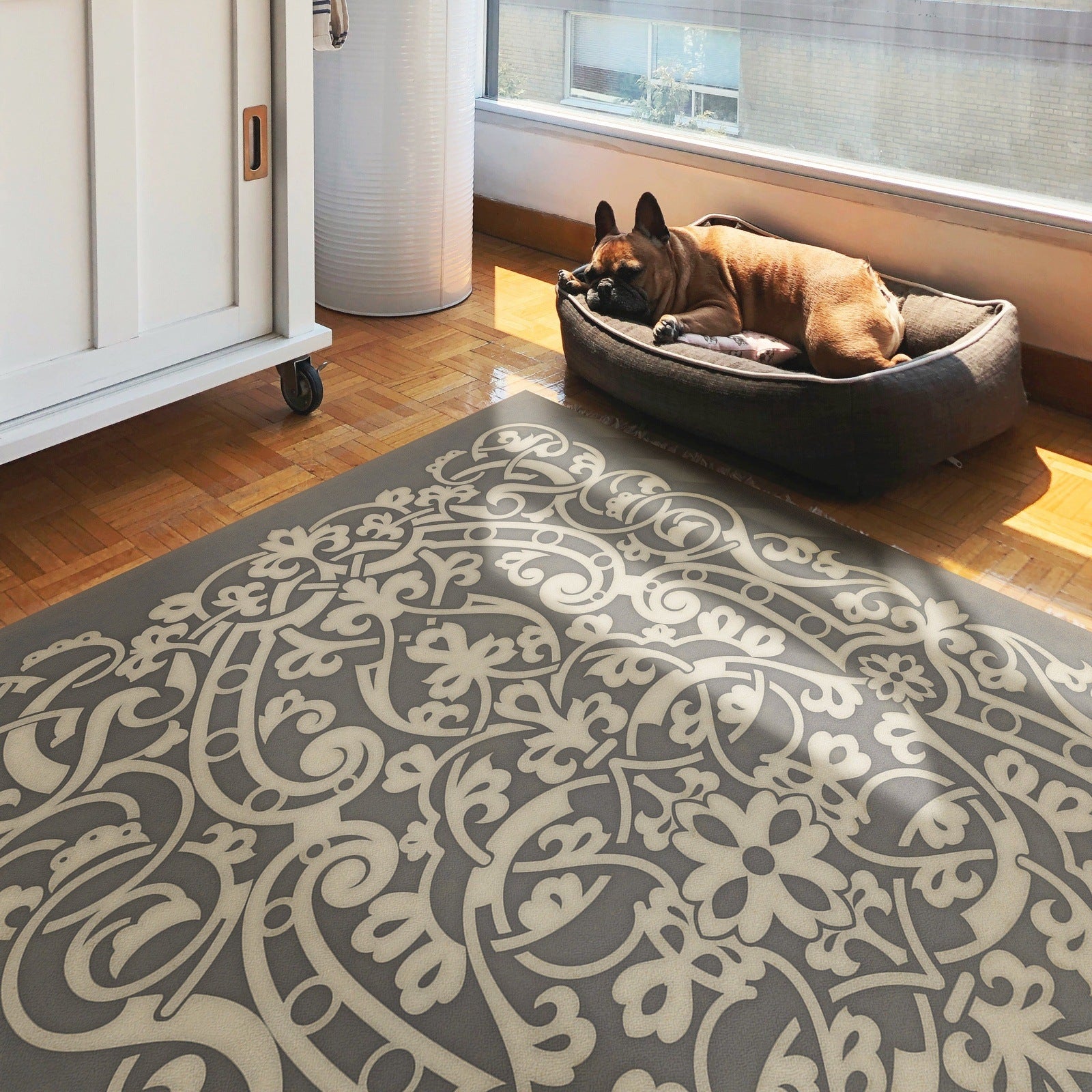 Pattern 77 Chopin Vinyl Floor Cloth