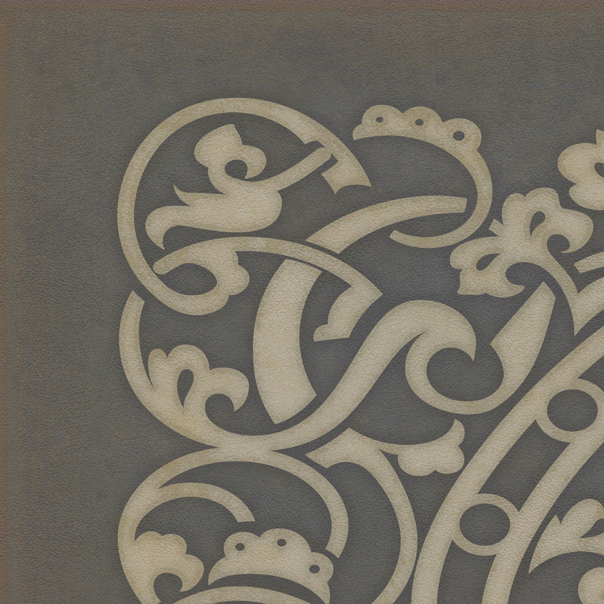 Pattern 77 Chopin Vinyl Floor Cloth