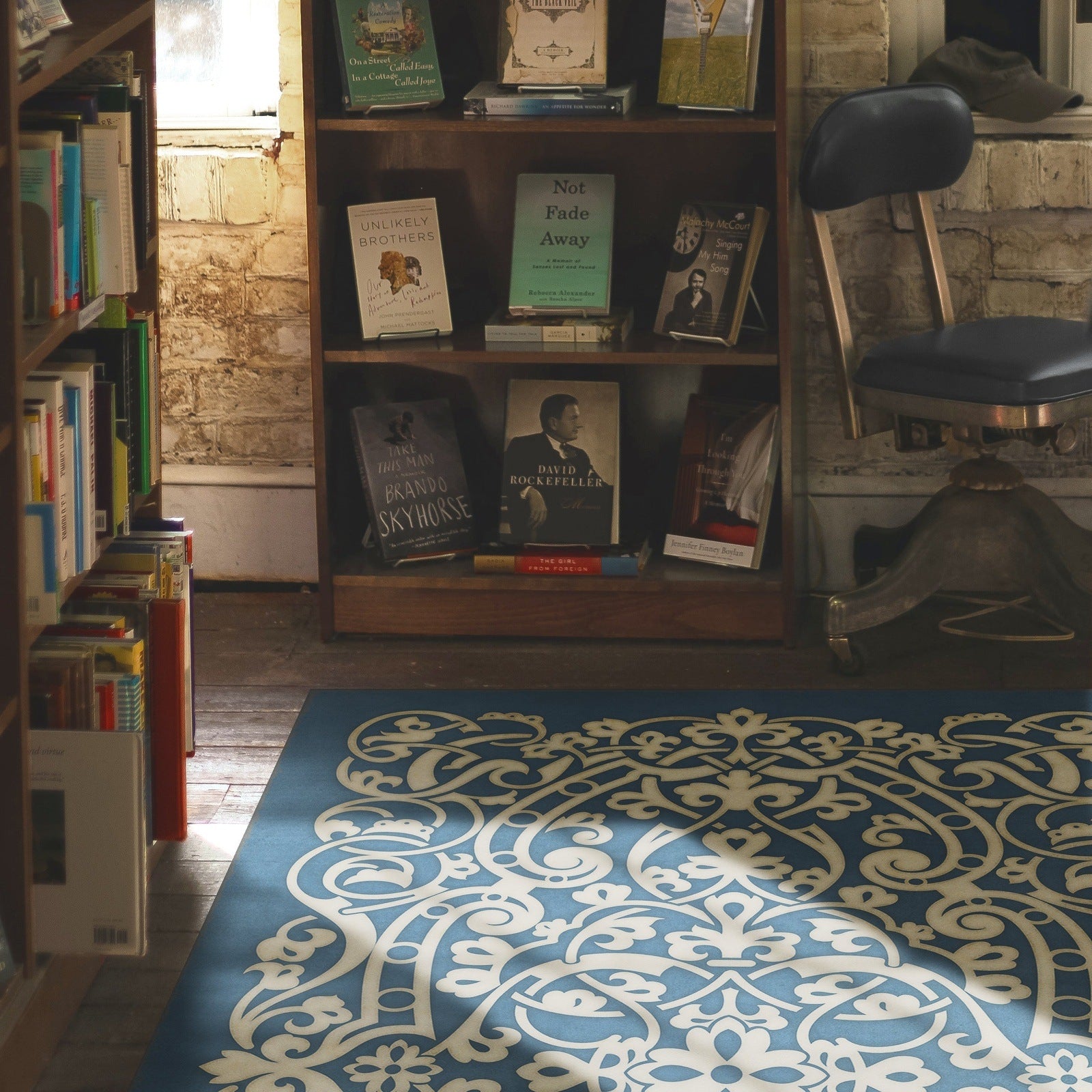 Pattern 77 Debussy Vinyl Floor Cloth