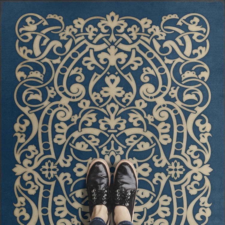 Pattern 77 Debussy Vinyl Floor Cloth