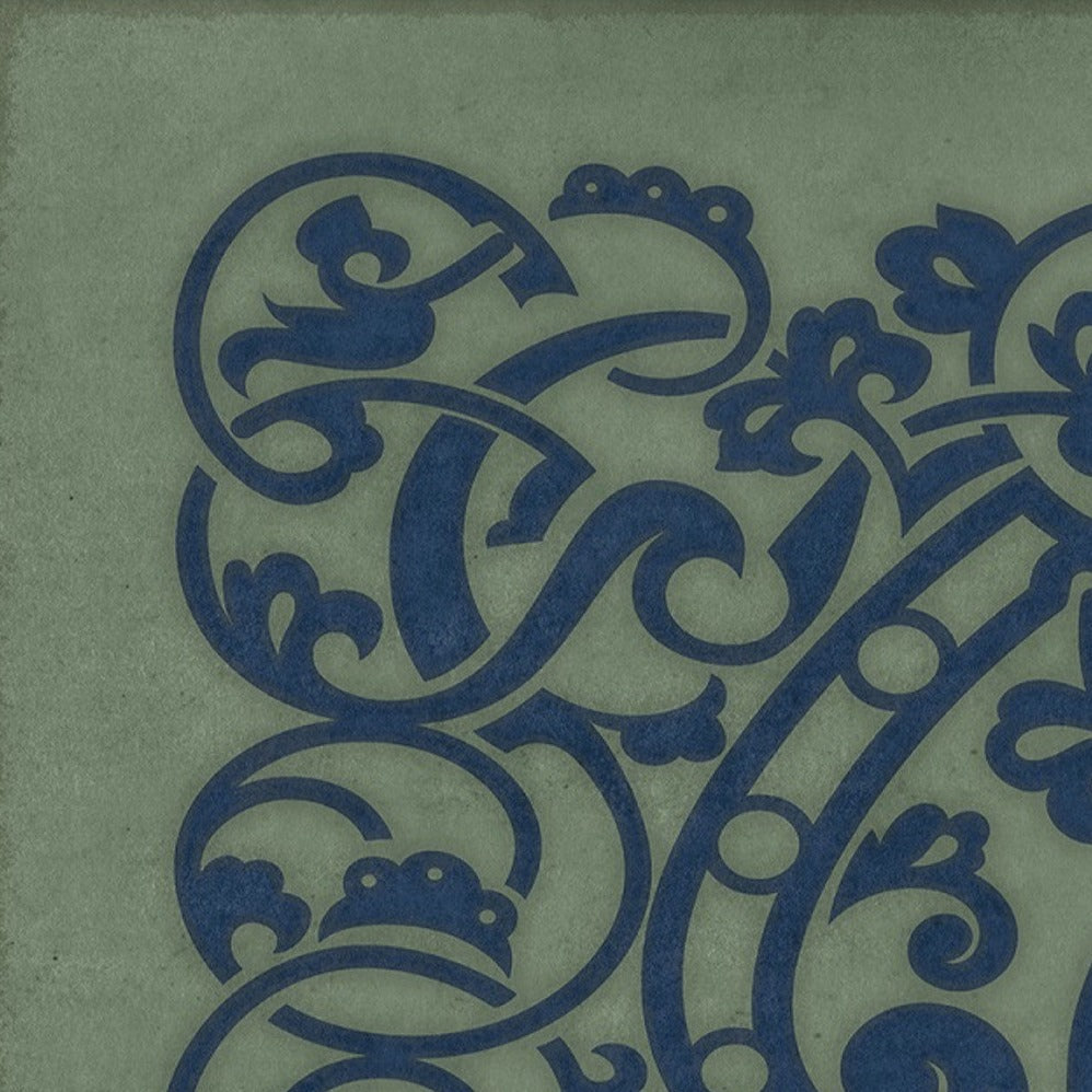 Pattern 77 Liszt Vinyl Floor Cloth