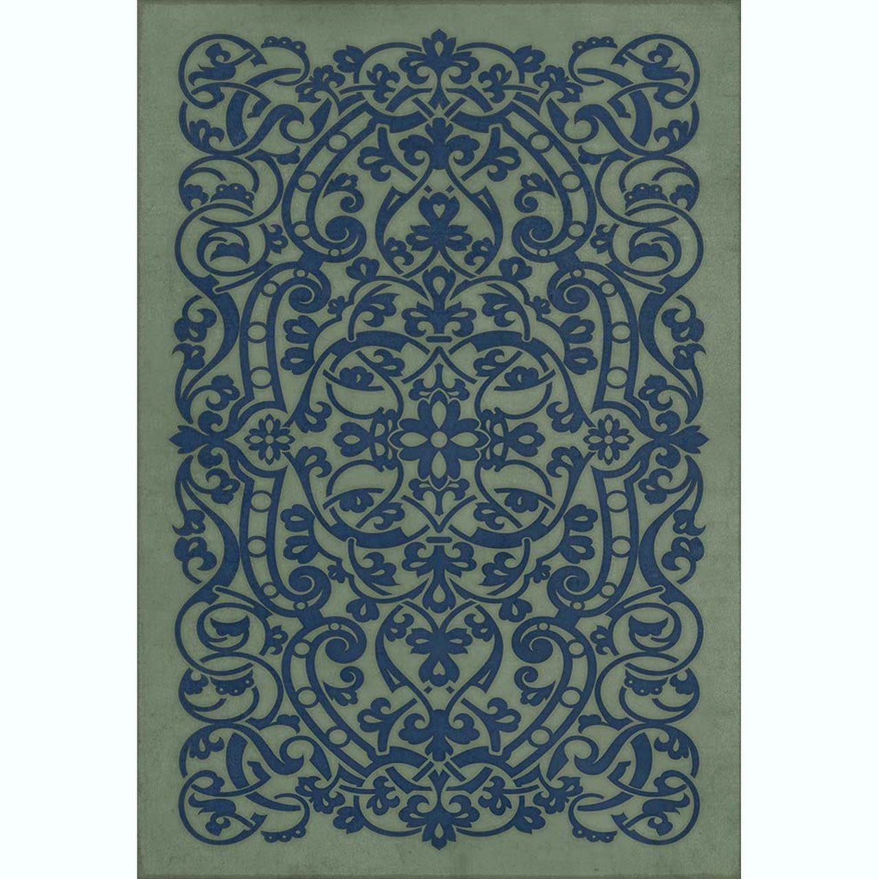 Pattern 77 Liszt Vinyl Floor Cloth