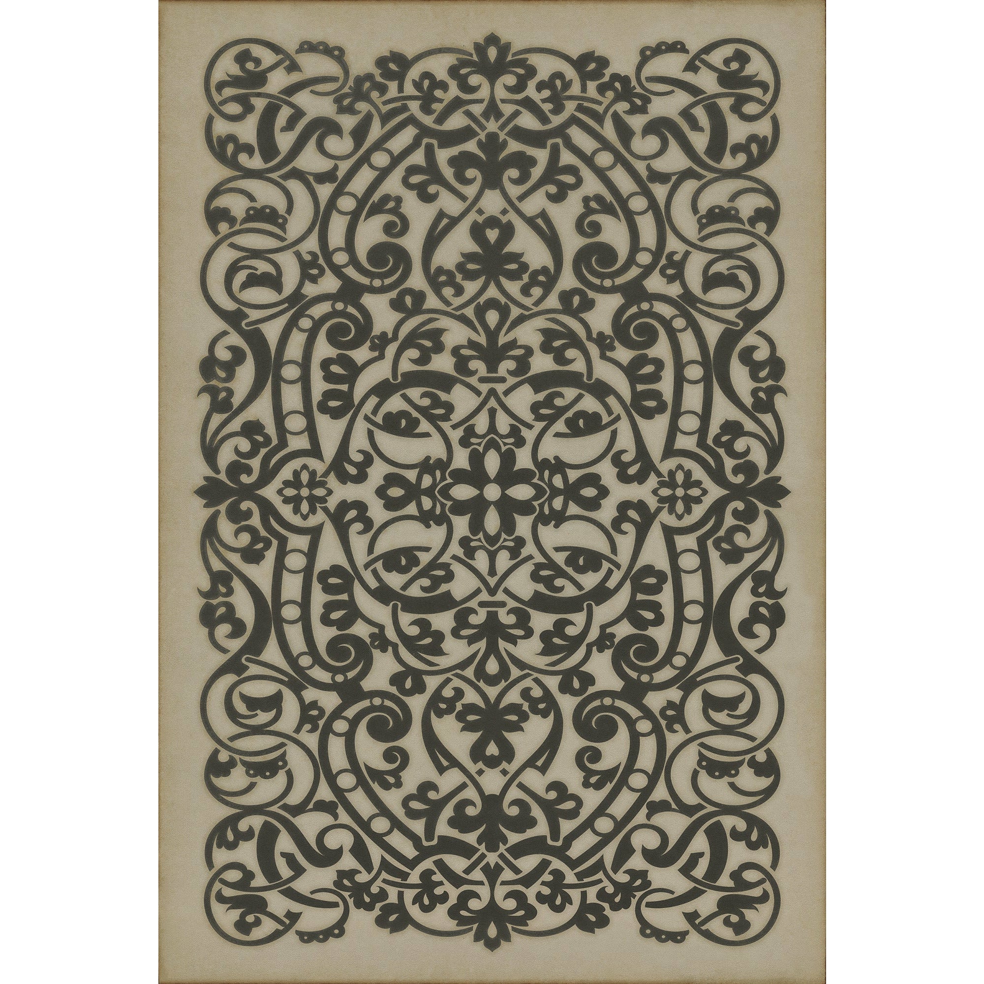 Pattern 77 Pachelbel Vinyl Floor Cloth