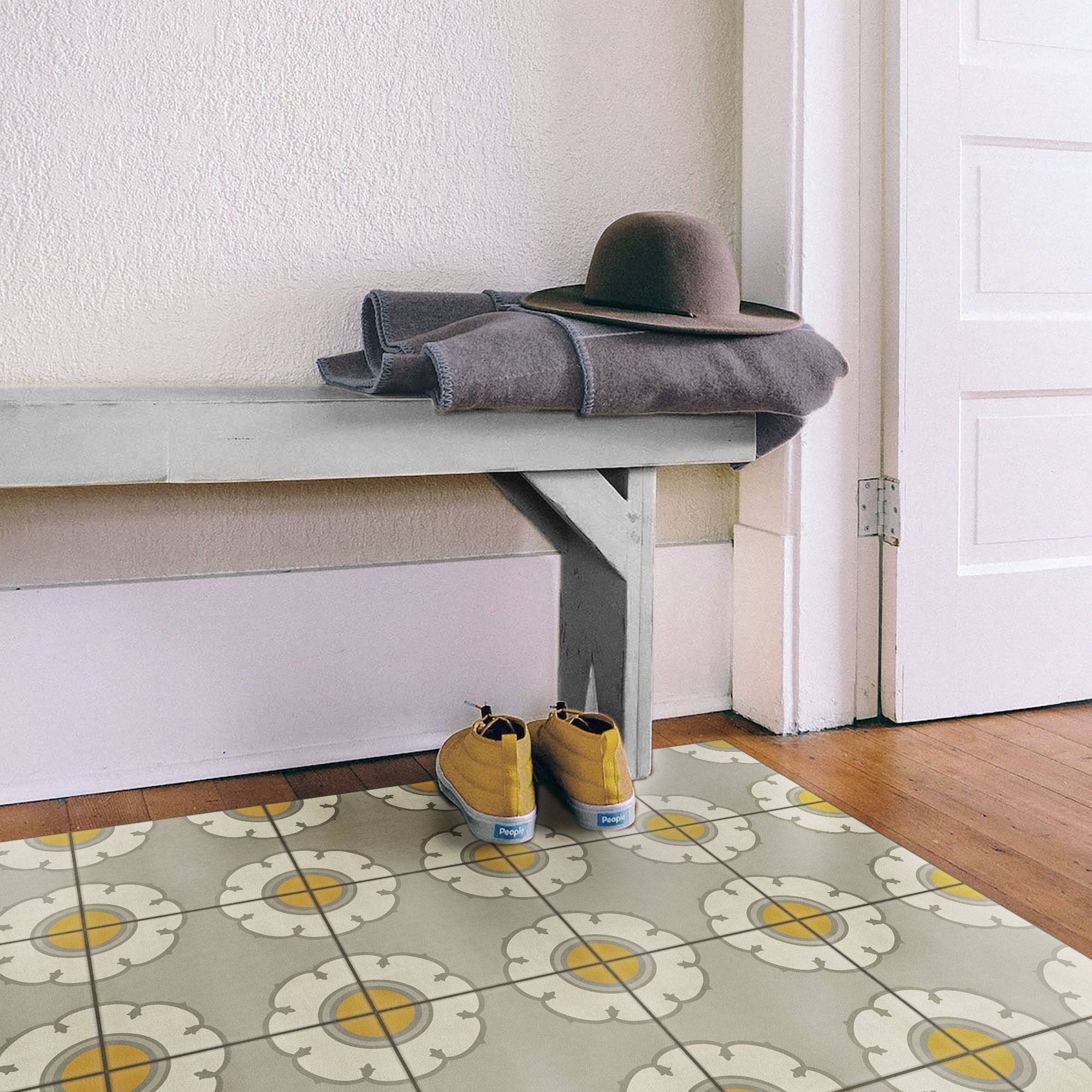 Pattern 78 Be Bop A Lula Vinyl Floor Cloth