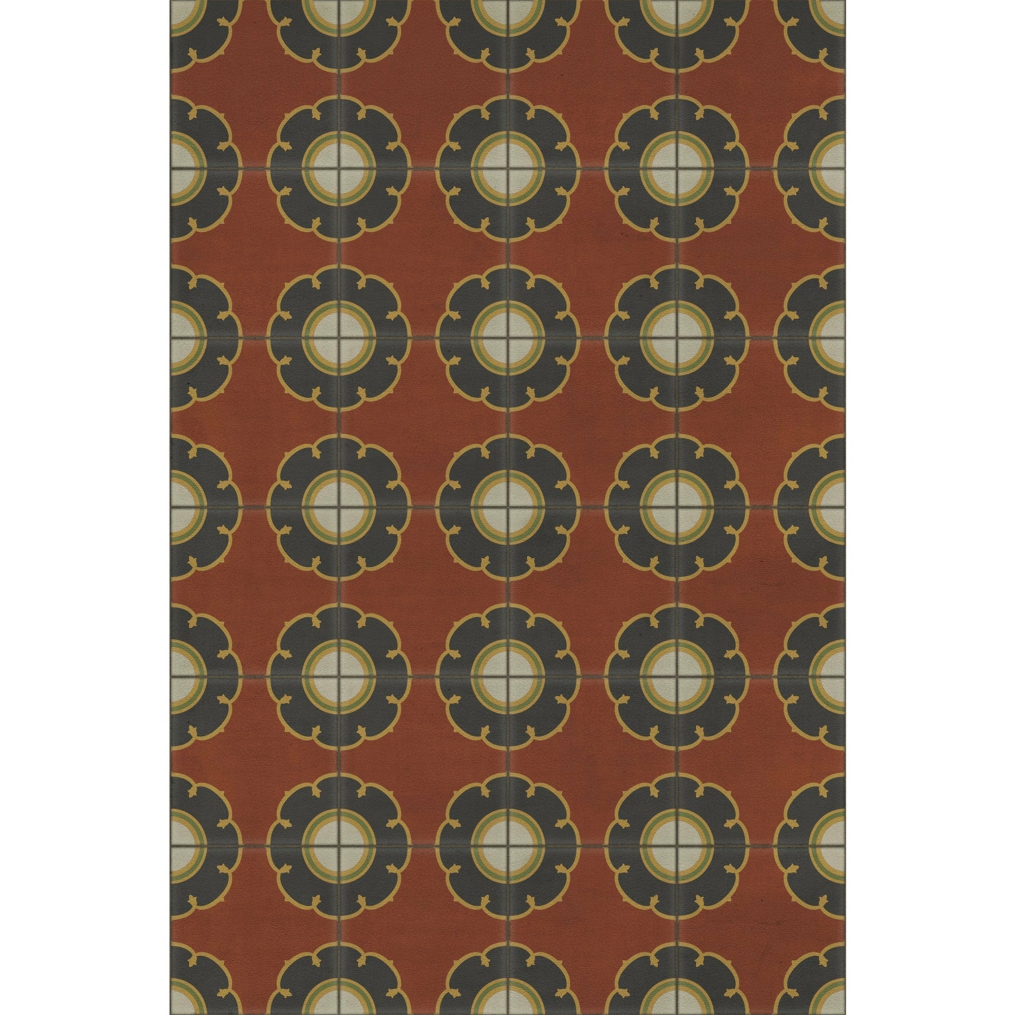 Pattern 78 Cabaret Vinyl Floor Cloth