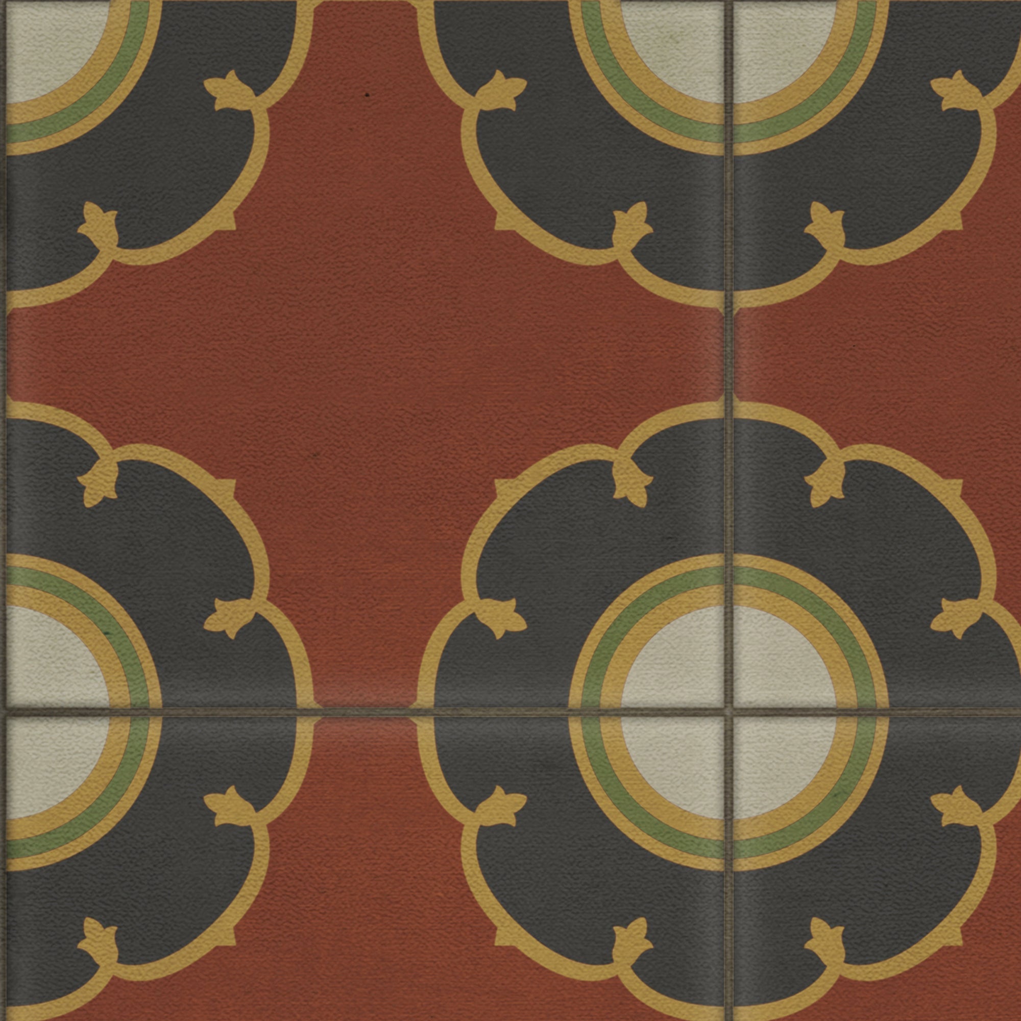 Pattern 78 Cabaret Vinyl Floor Cloth