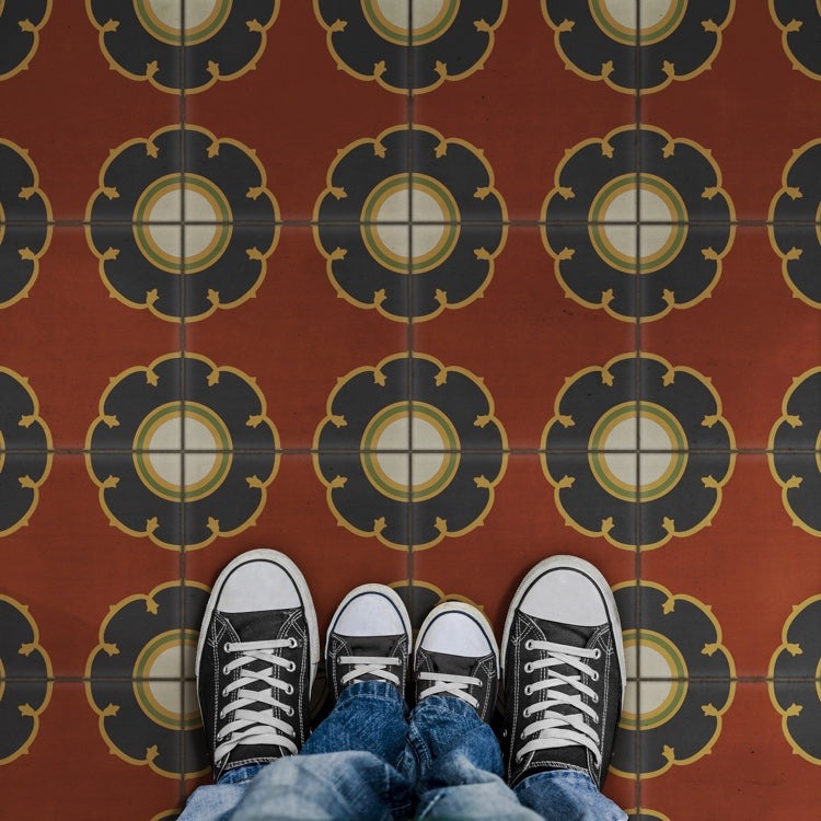 Pattern 78 Cabaret Vinyl Floor Cloth